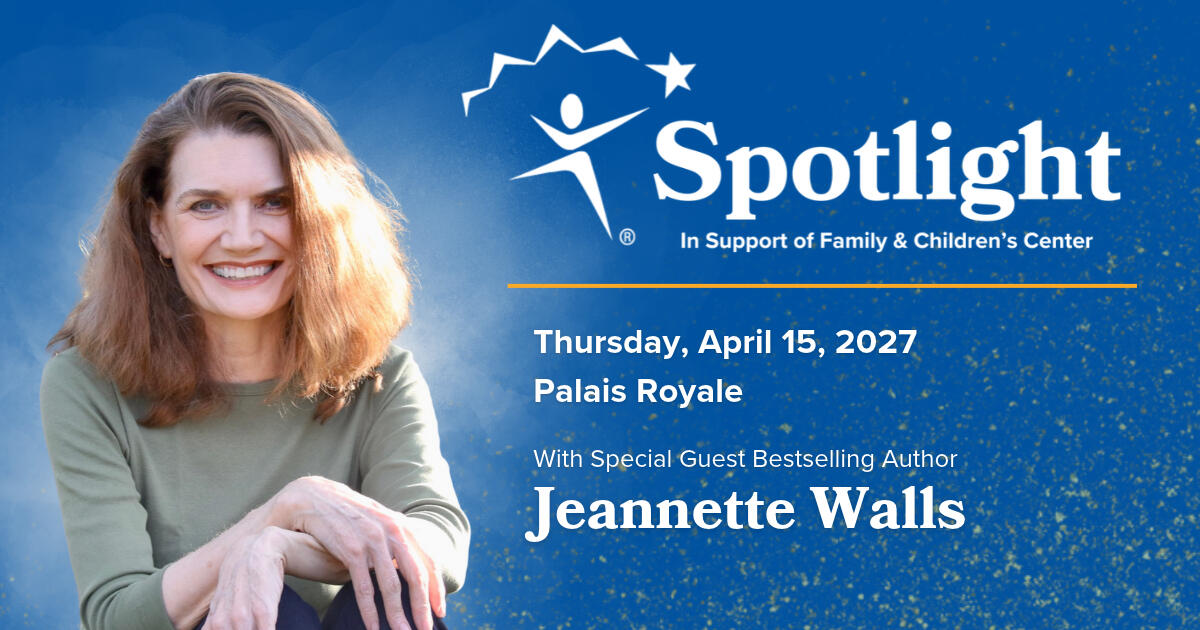 Campaign cover image for 2027 FCC Spotlight Dinner feat. Jeannette Walls