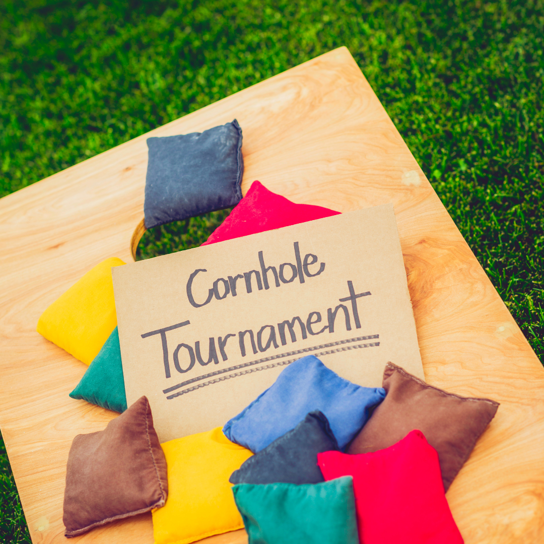 Campaign cover image for Cornhole for Charity @ Apple for Teacher Benefit