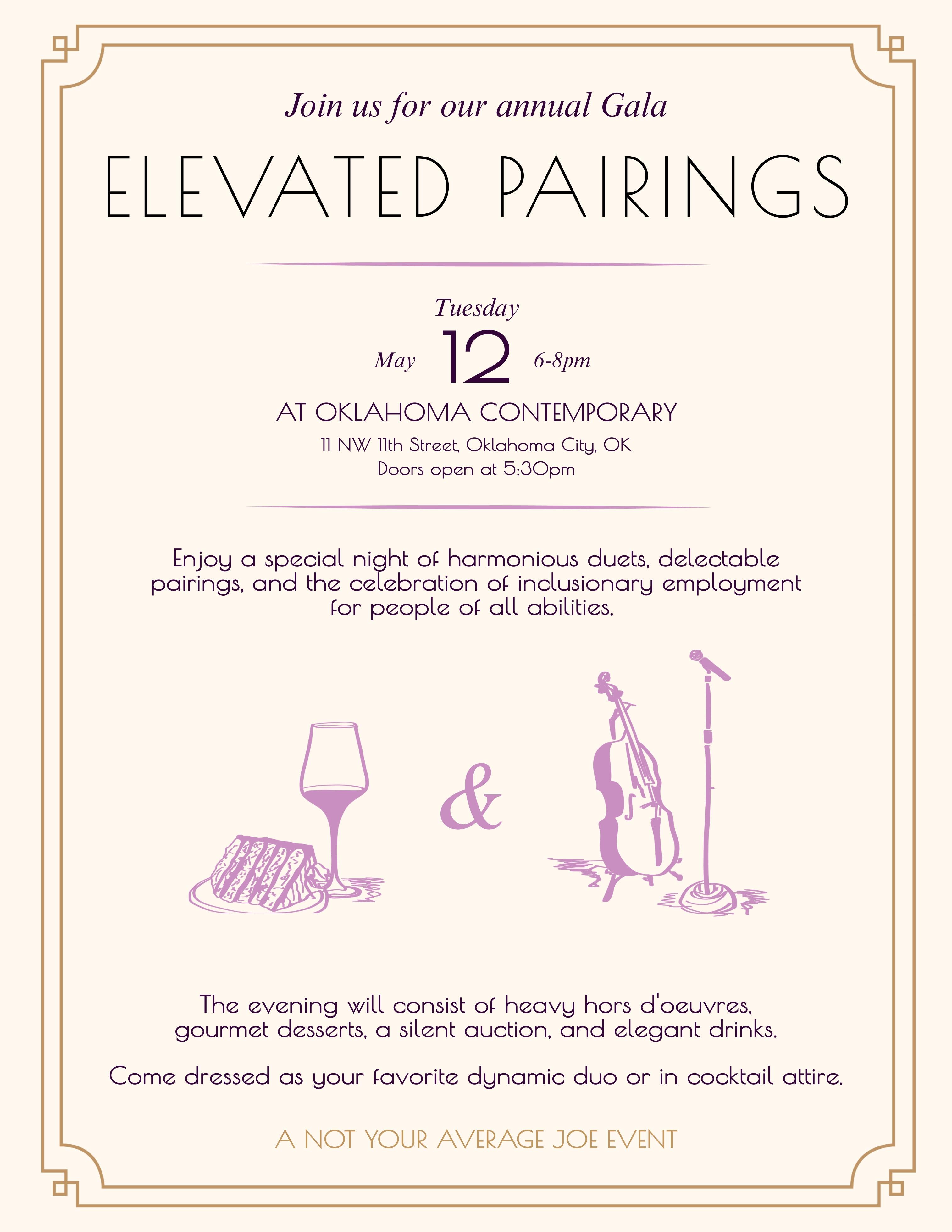 Campaign cover image for Elevated Pairings Gala