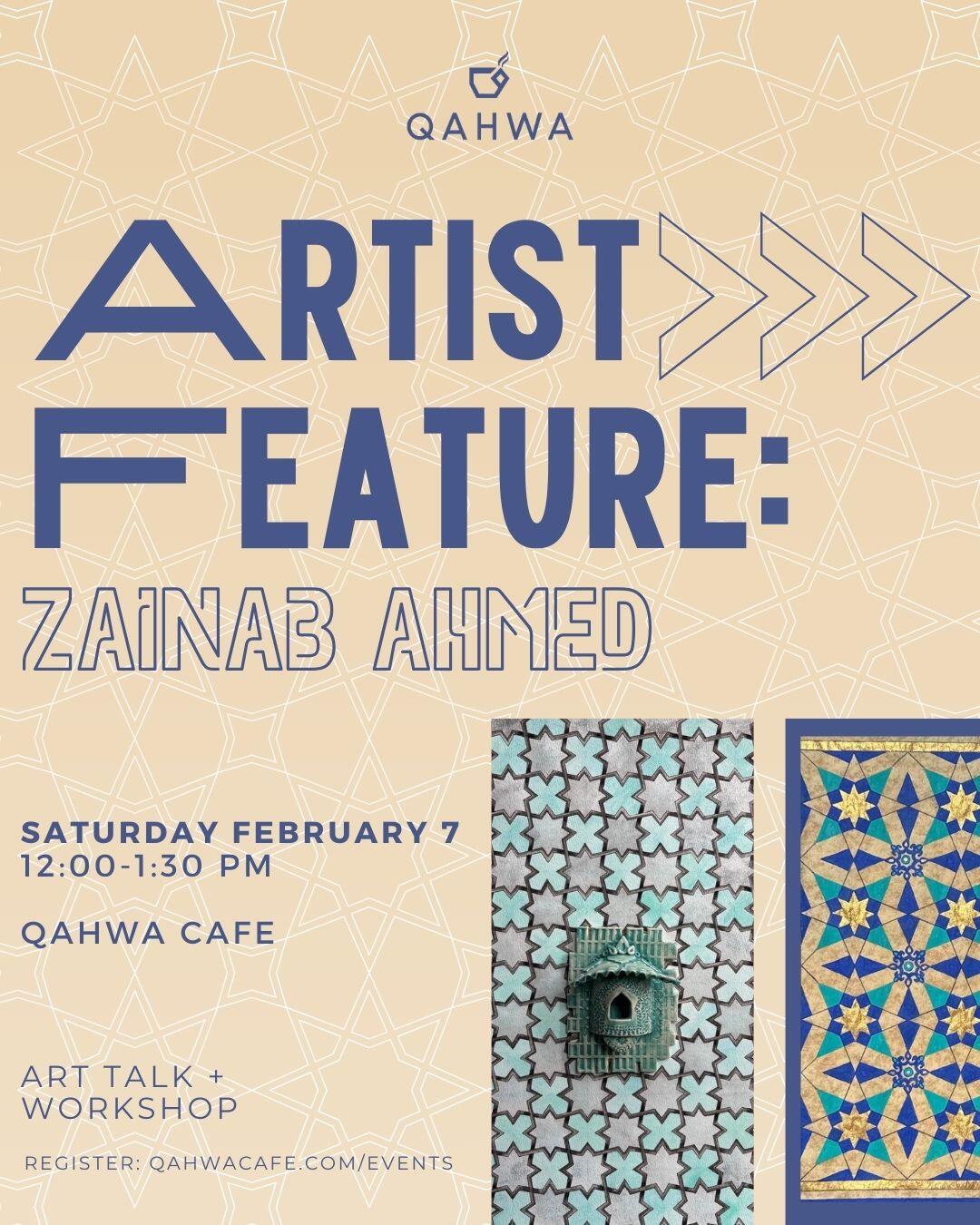 Campaign cover image for Artist Feature: Zainab Ahmed