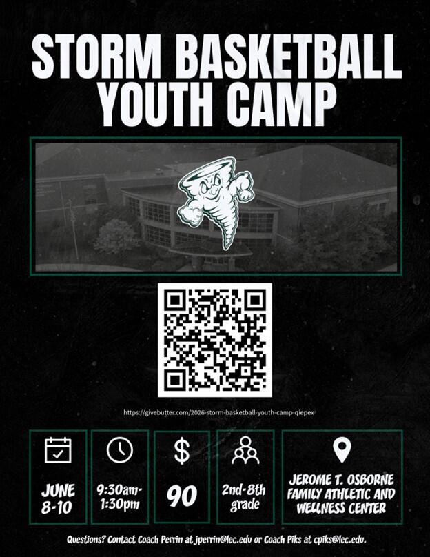 Campaign cover image for 2026 Storm Basketball Youth Camp