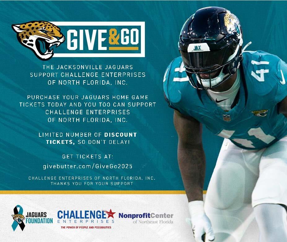 Campaign cover image for Give & Go Jaguar Home Game Tickets