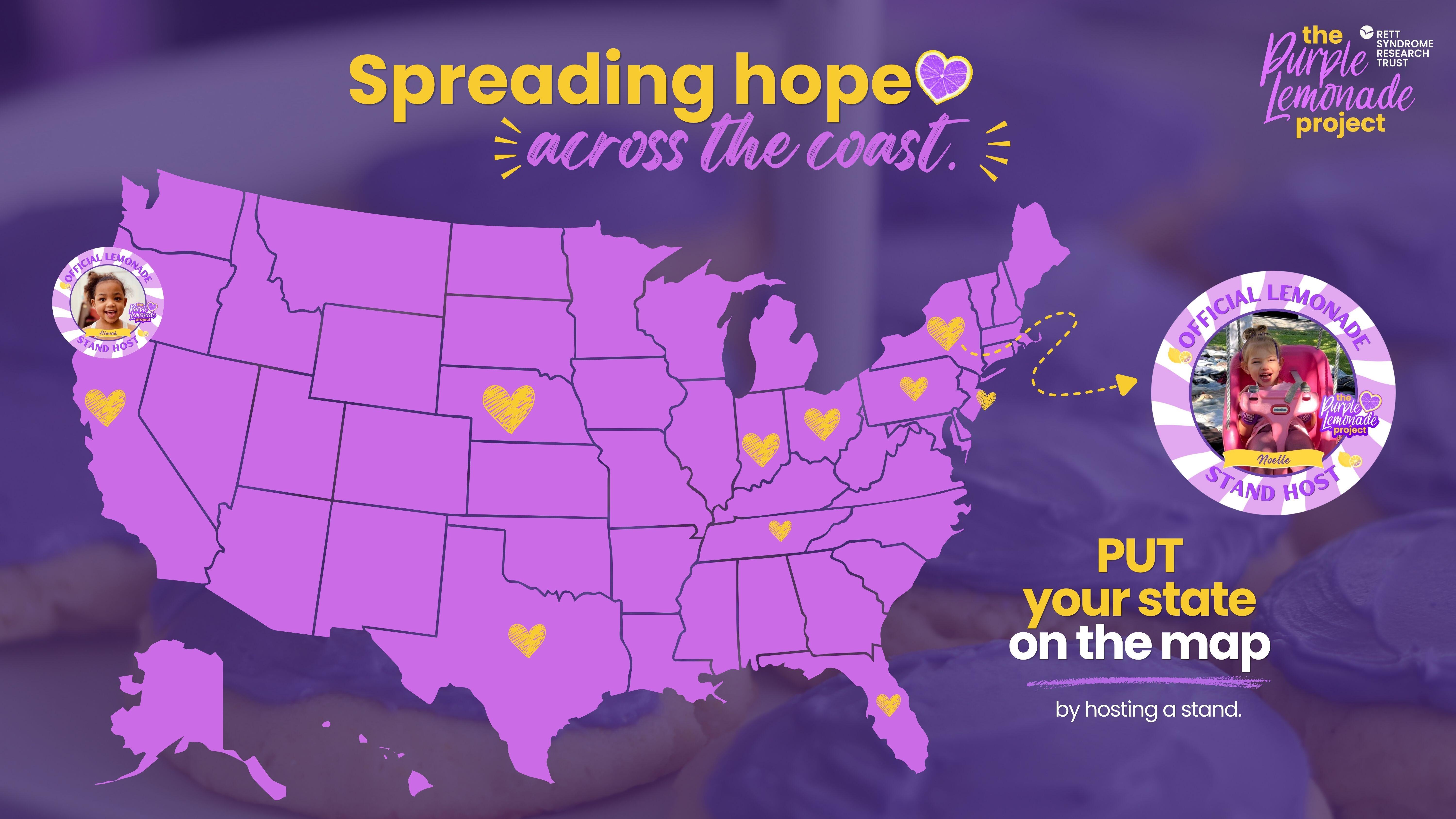 Campaign cover image for The Purple Lemonade Project 2026
