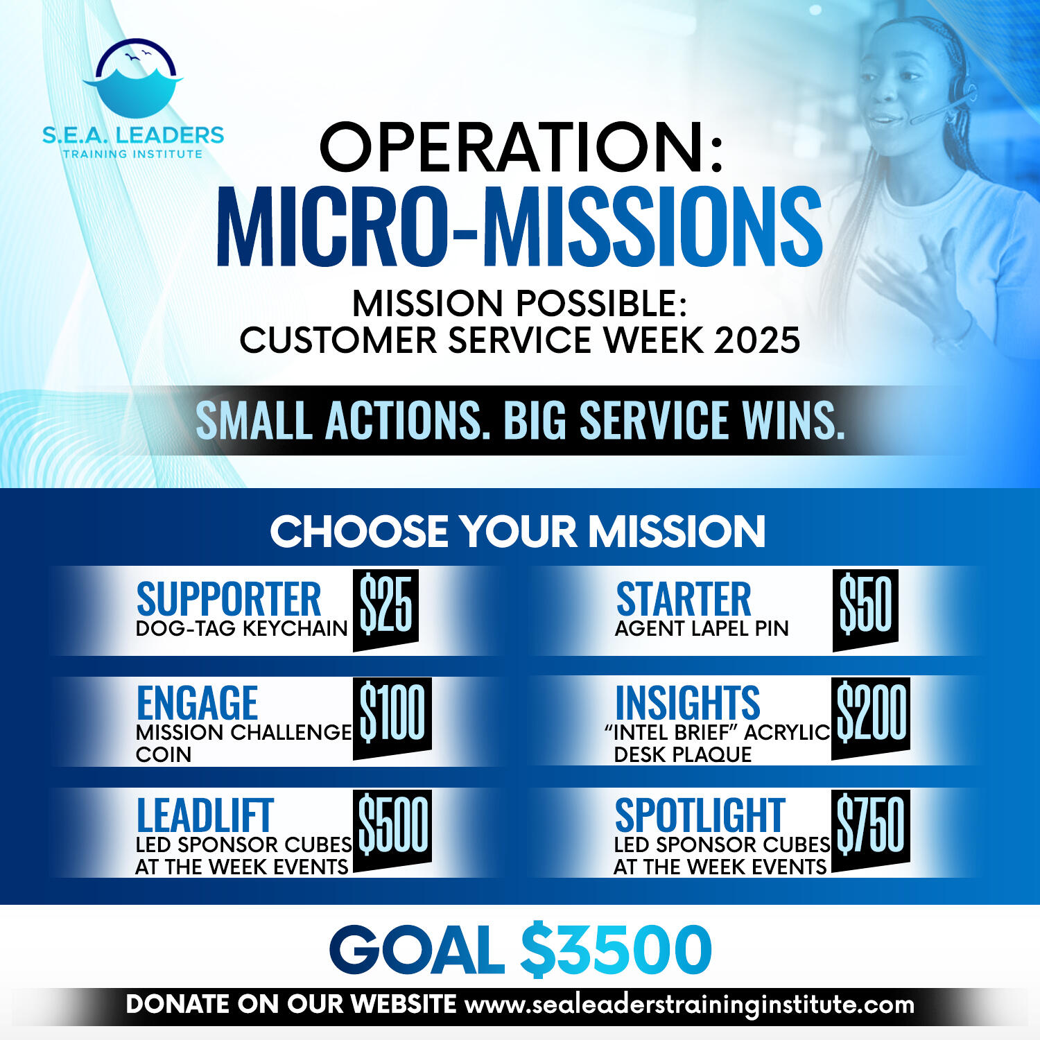 Campaign cover image for Customer Service Week