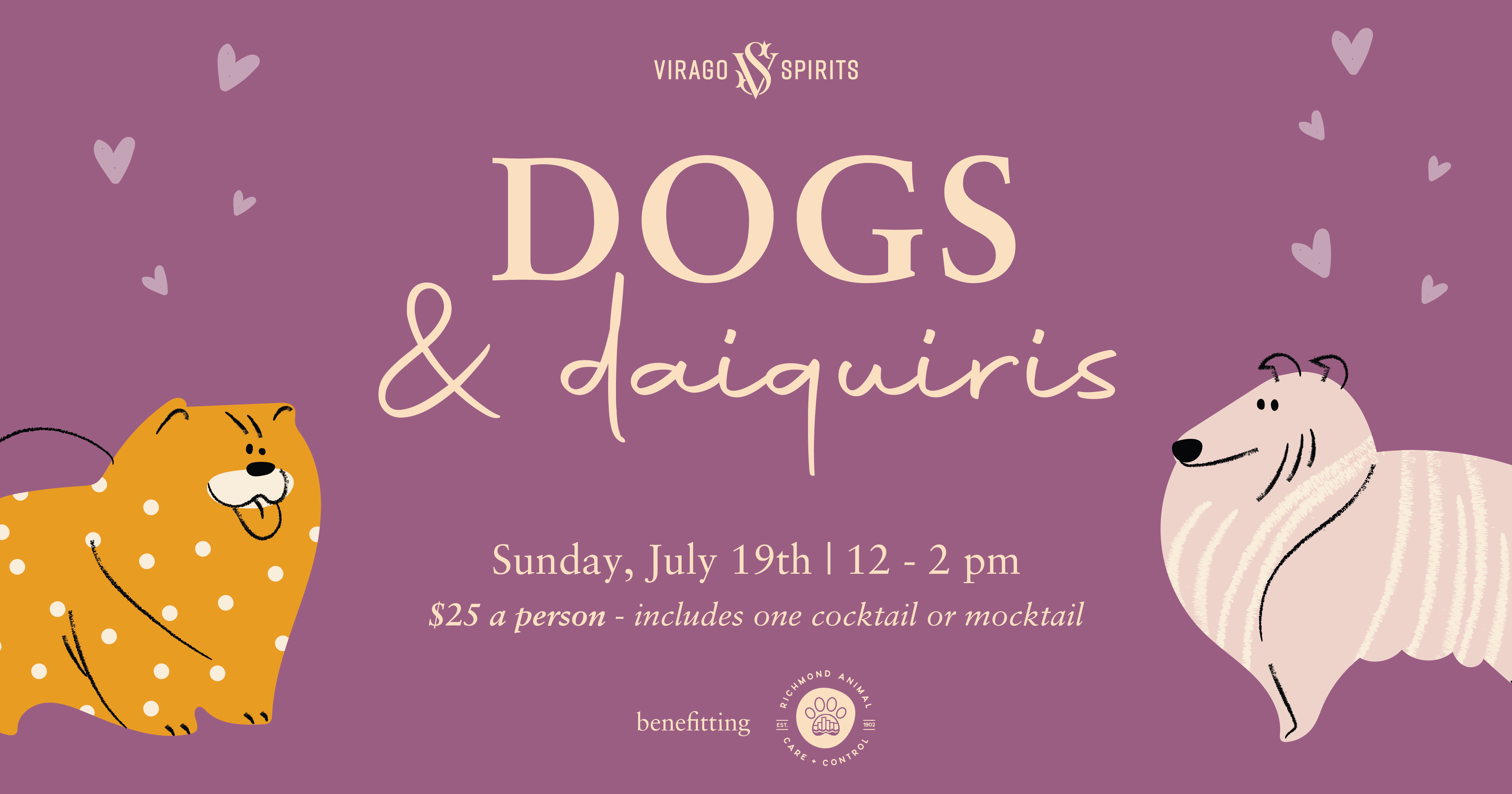 Campaign cover image for Dogs & Daiquiris | July 19th RACC