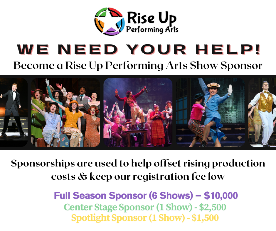 Campaign cover image for Sponsor a Rise Up Show!