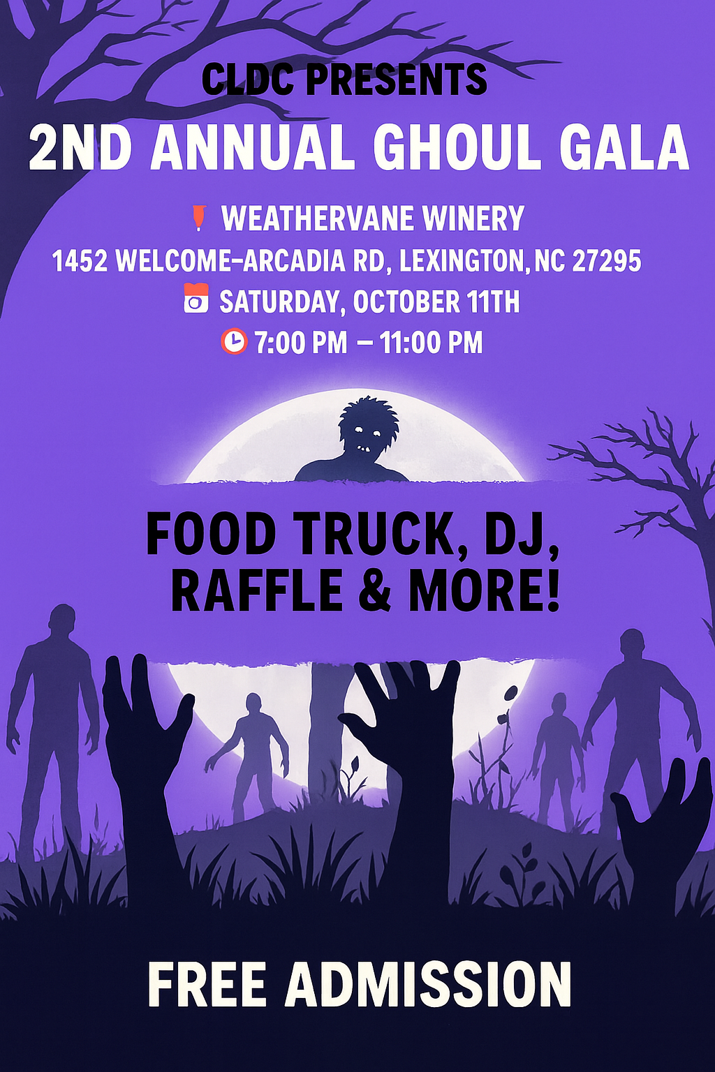 Campaign cover image for 2nd Annual CLDC Ghoul Gala