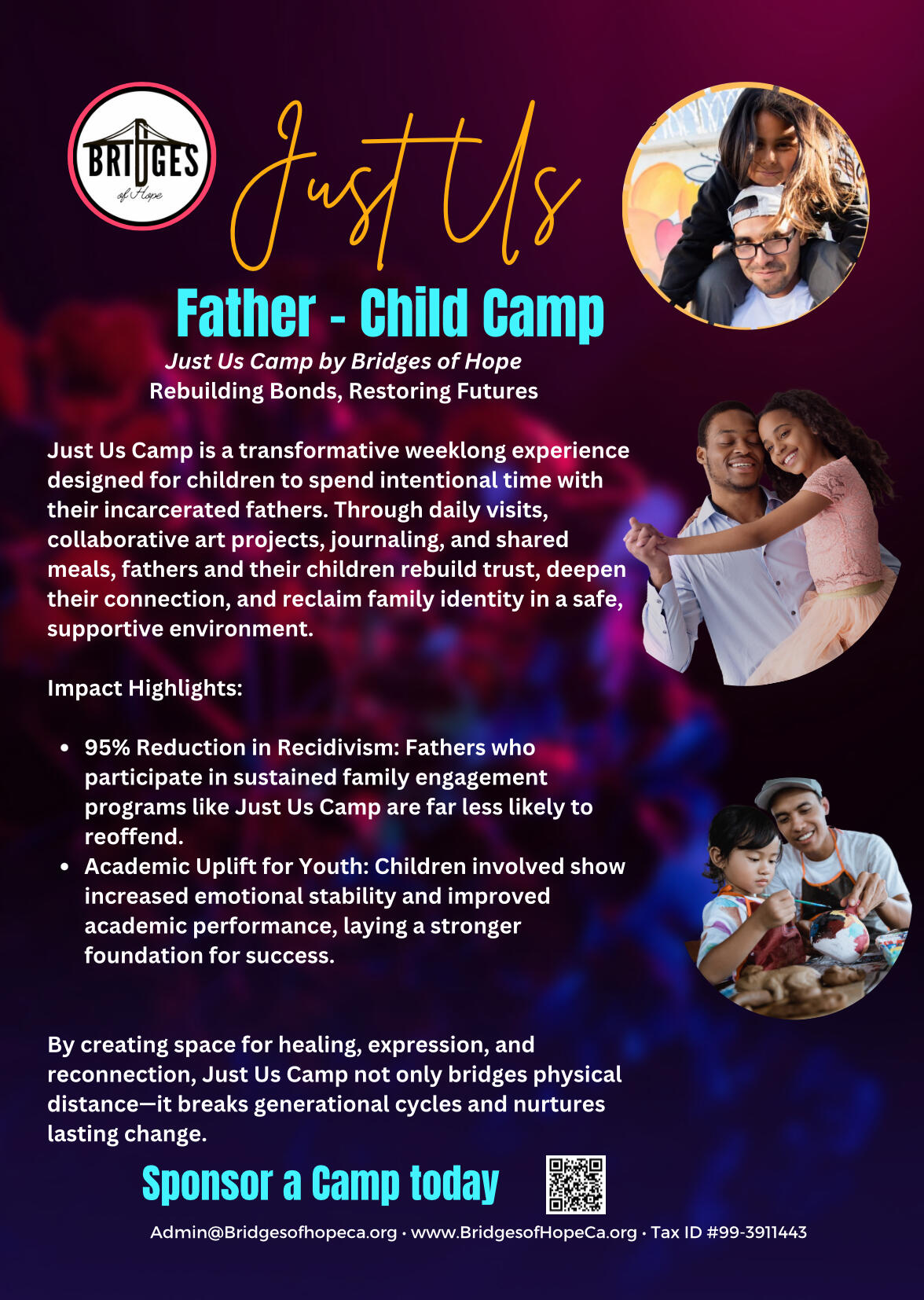 Campaign cover image for Just Us Camp Tennessee