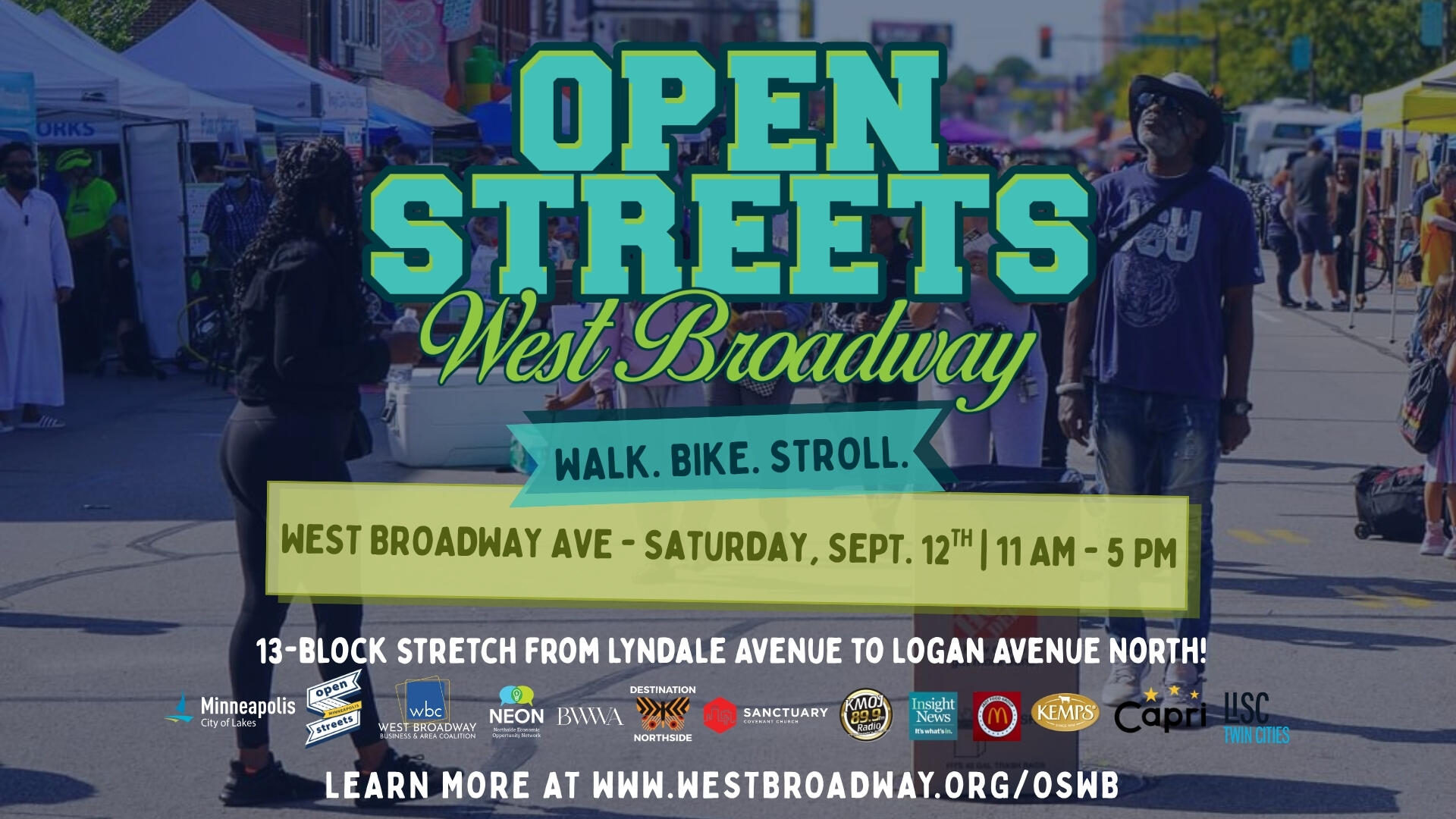 Campaign cover image for 2026 Open Streets West Broadway Vendor Registration