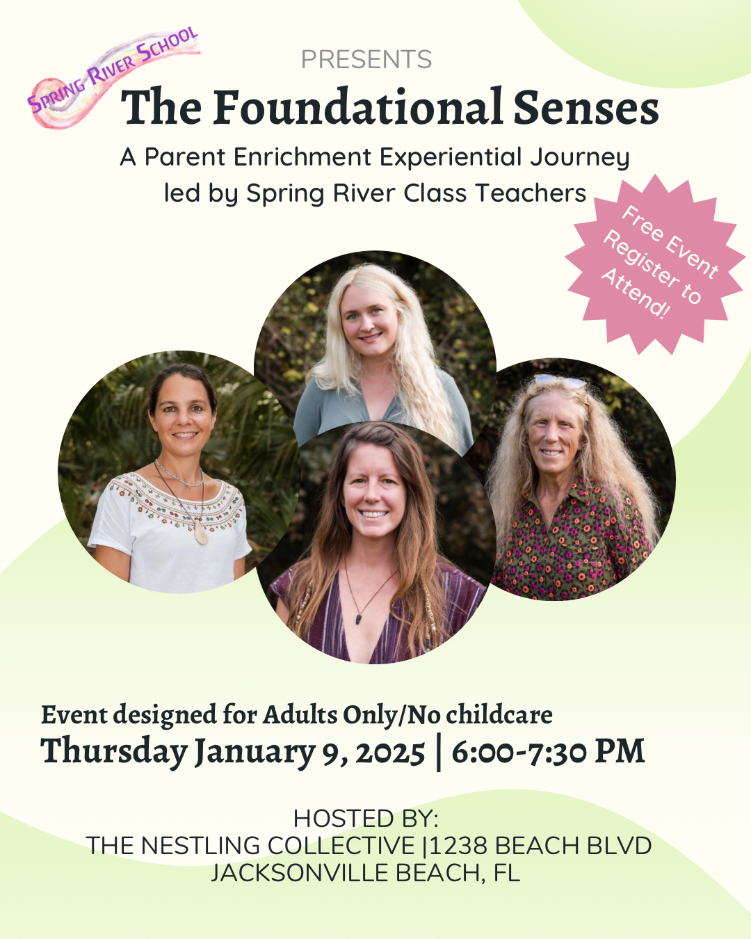 Campaign cover image for The Foundational Senses: A Parent Enrichment Experiential Journey