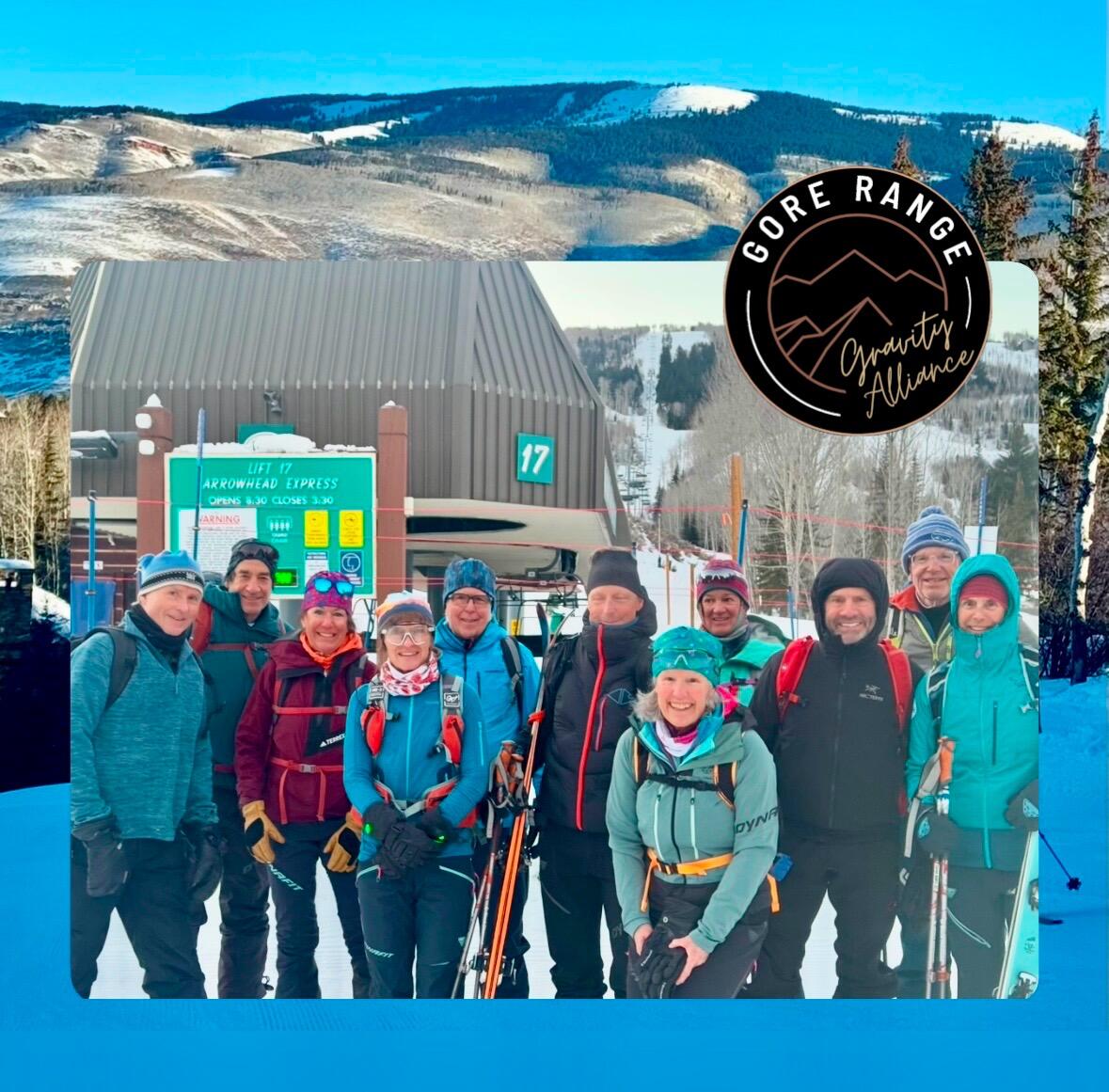 Campaign cover image for Uphill and Alpine Social for Skiers 50+