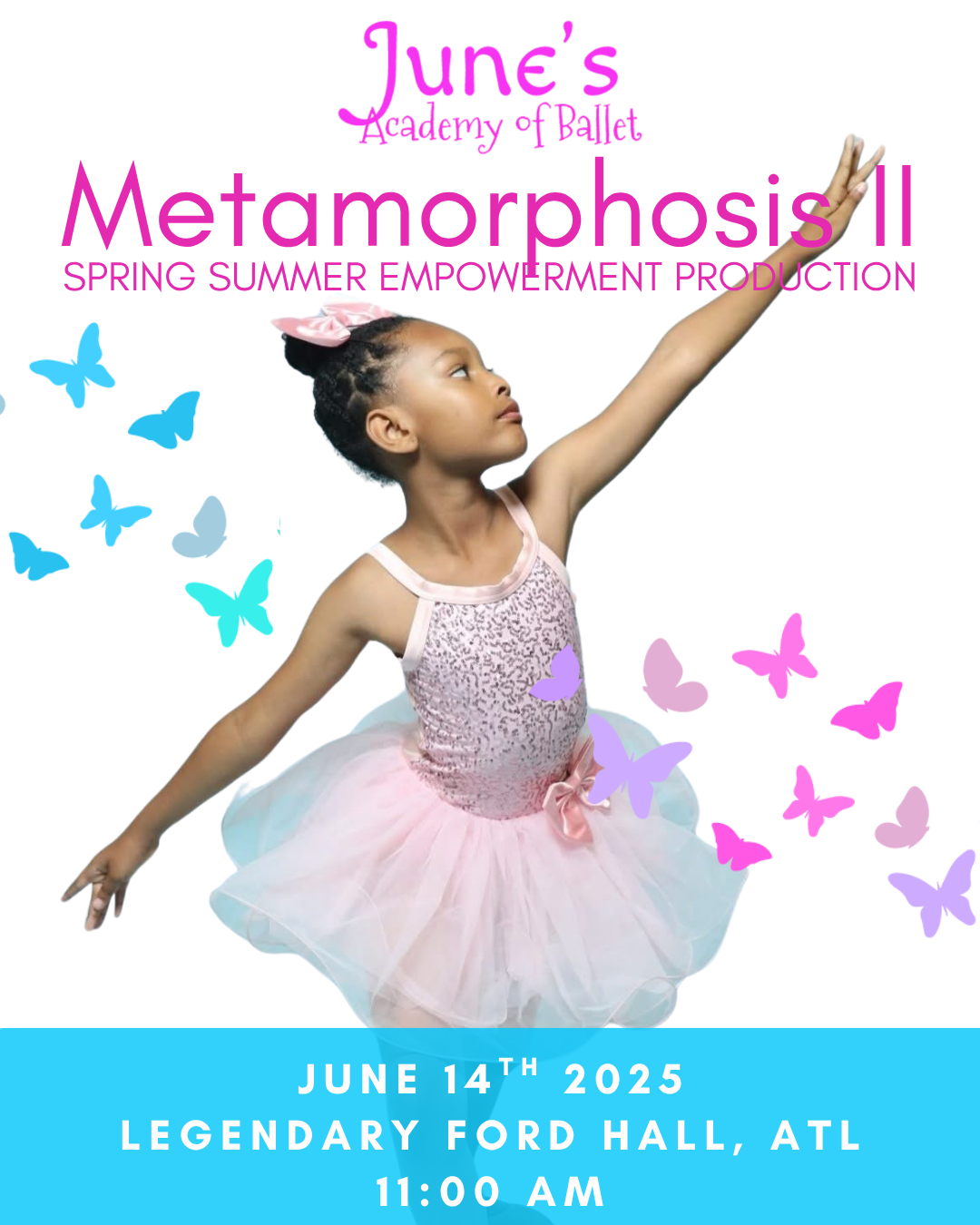 Campaign cover image for 2025 June's Academy of Ballet Spring Summer Dance Concert: Metamorphosis II