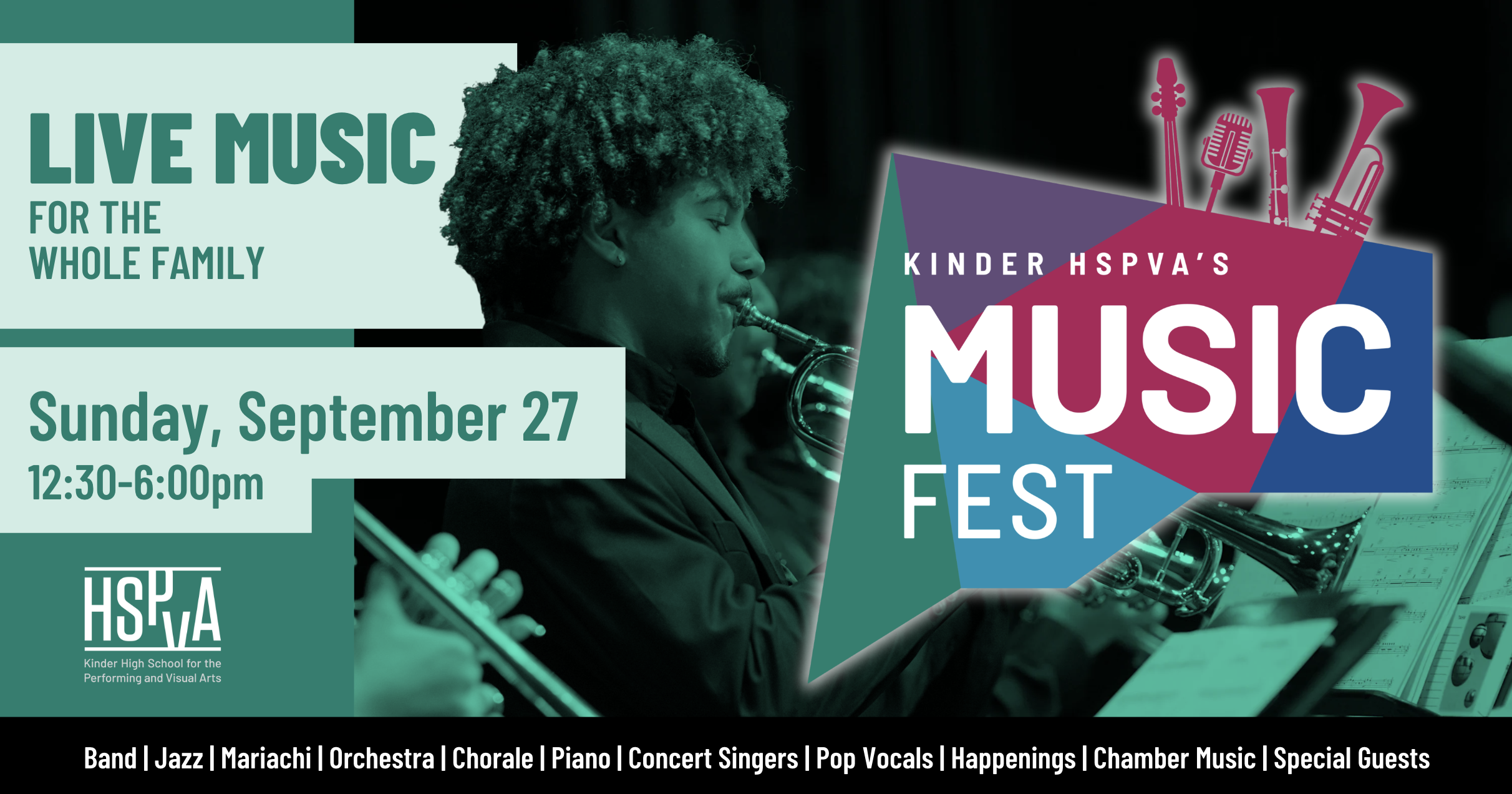 Campaign cover image for Kinder HSPVA's MusicFest