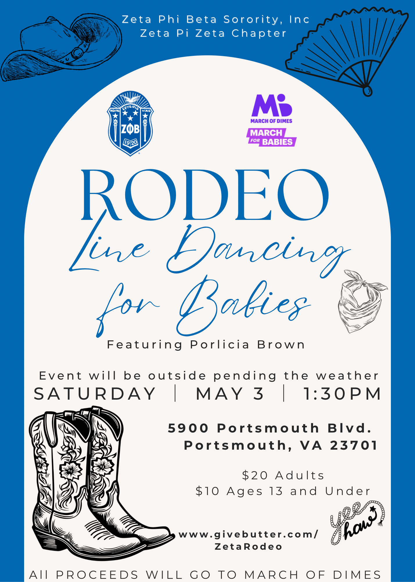 Campaign cover image for Rodeo Line Dancing for Babies