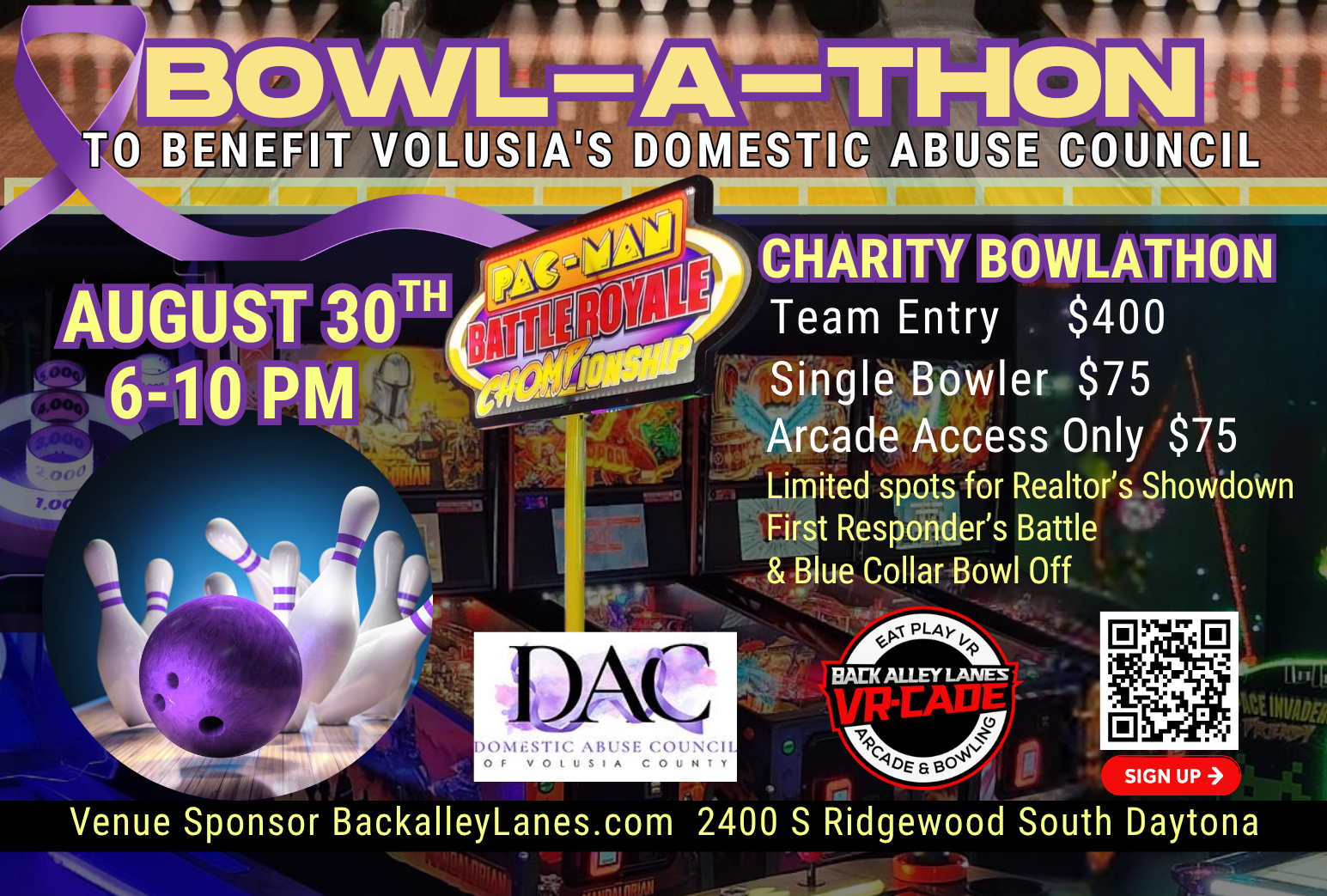 Campaign cover image for BOWL-A-THON for DAC