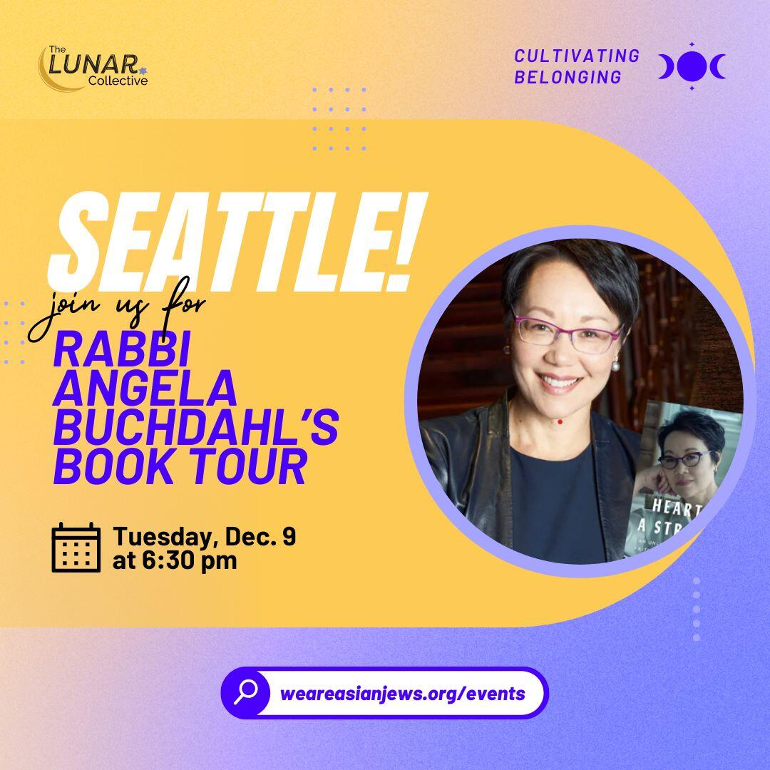 Campaign cover image for SOLD OUT: Rabbi Angela Buchdahl's Book Tour - A LUNAR Collective Seattle Outing