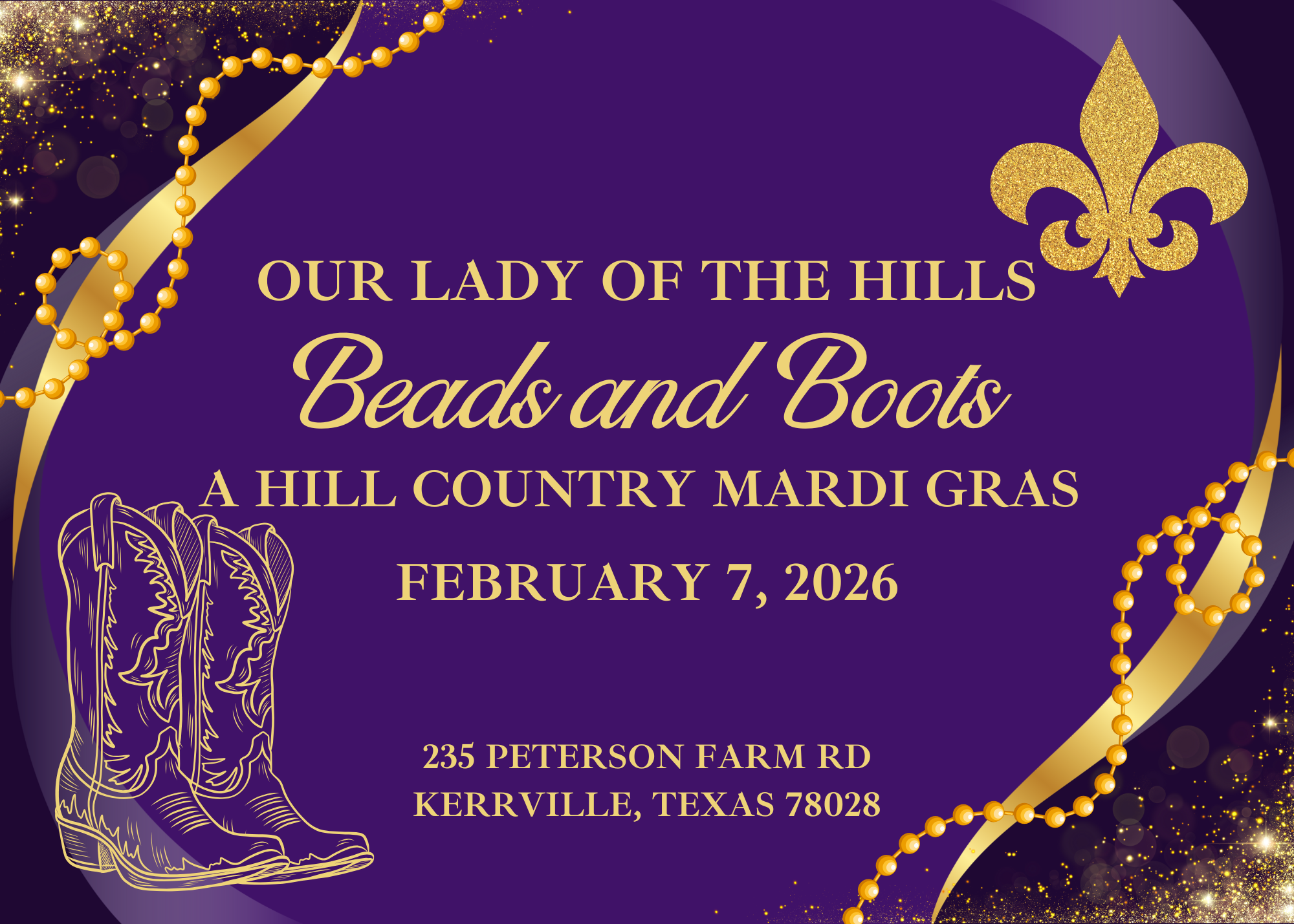 Campaign cover image for Beads and Boots 2026