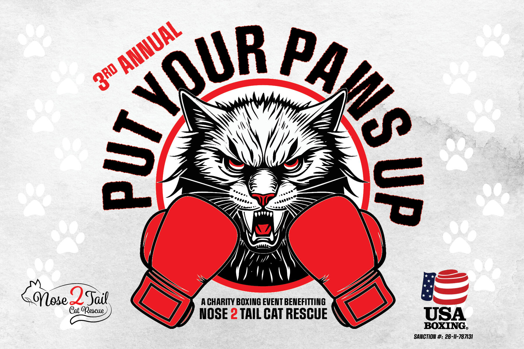 Campaign cover image for Put Your Paws Up Charity Boxing Event 2026