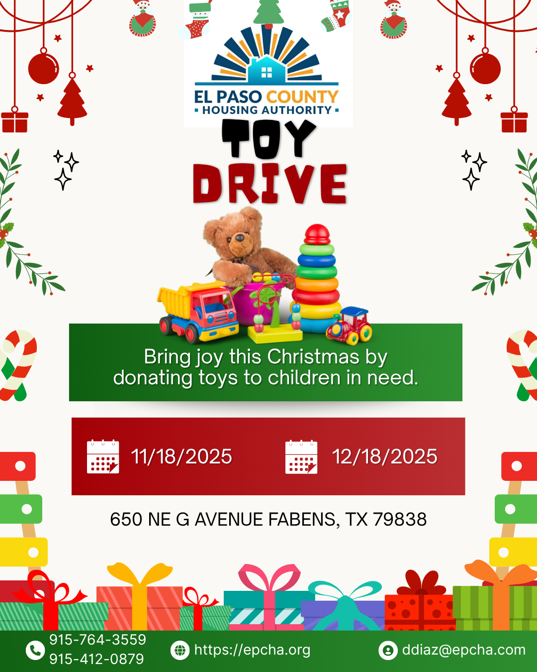 Campaign cover image for Toy Giveaway