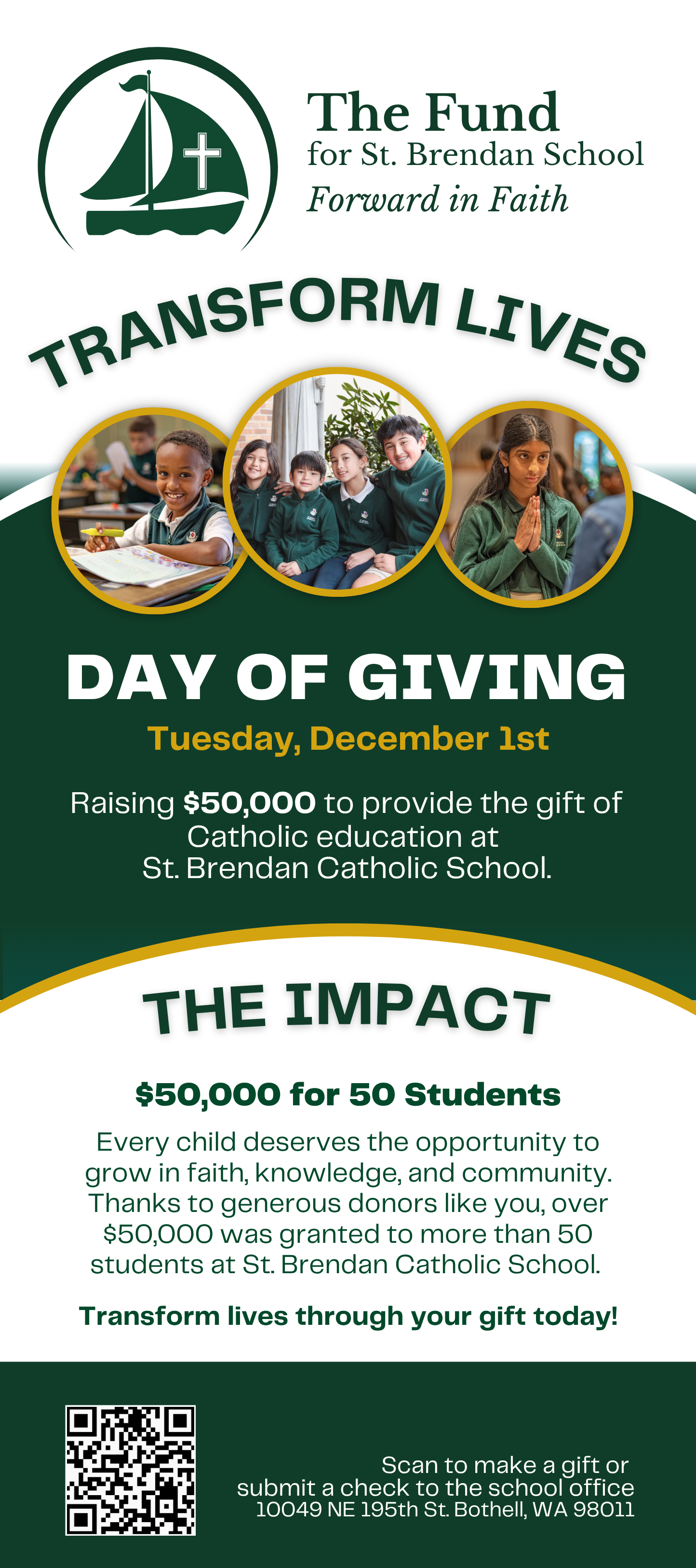 Campaign cover image for Day of Giving- Transformation Tuesday