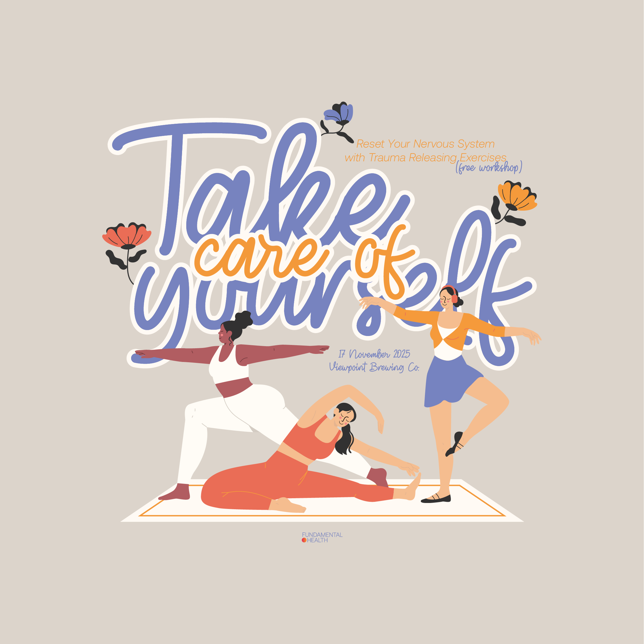 Campaign cover image for Reset Your Nervous System: A Trauma Releasing Exercises (TRE) Workshop