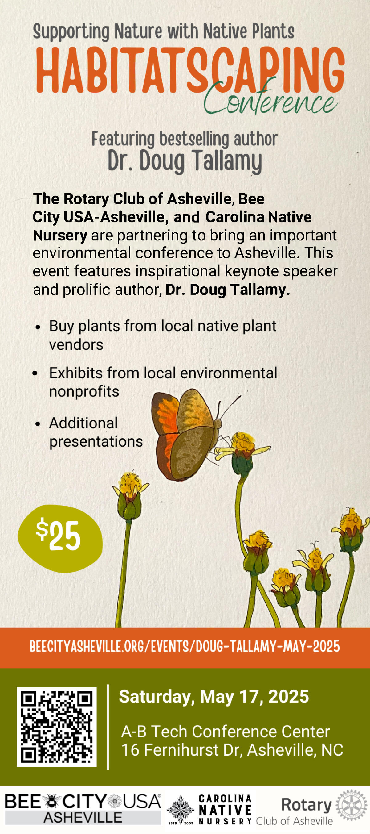 Campaign cover image for Habitatscaping Asheville 2025