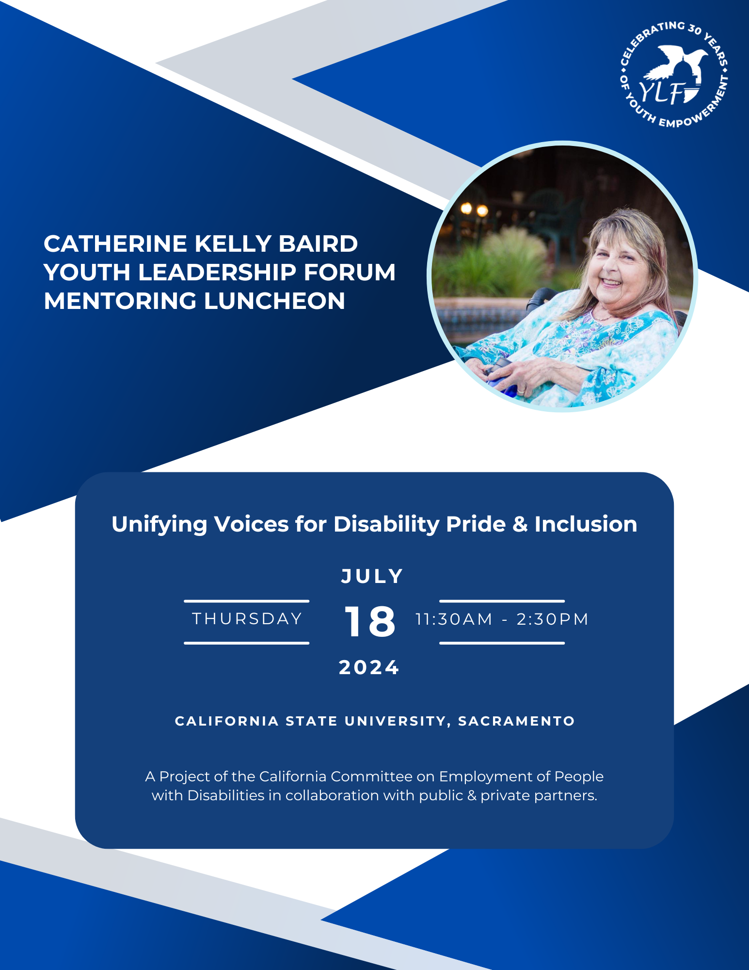Campaign cover image for 2024 YLF Catherine Kelly Baird Mentoring Luncheon
