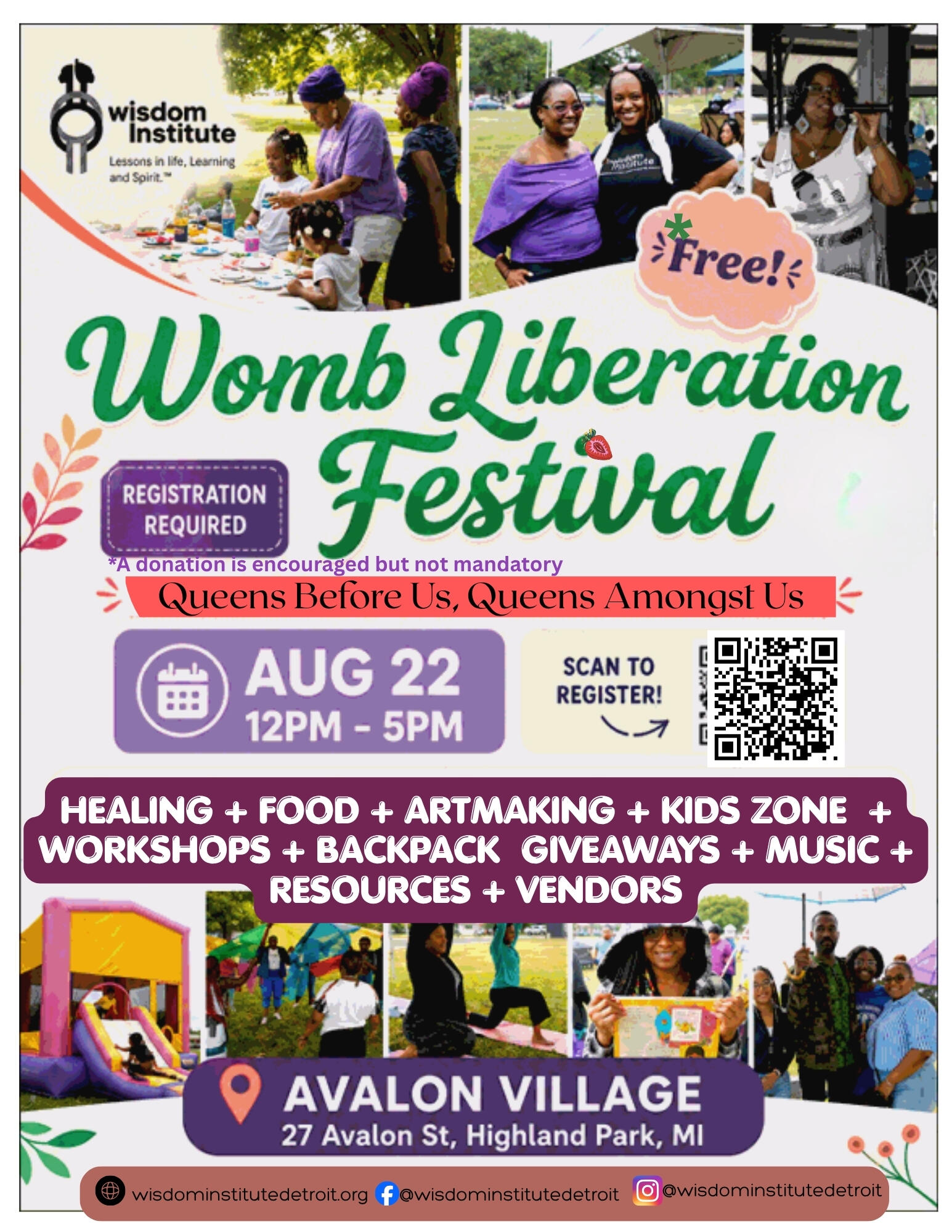 Campaign cover image for 4th Annual Womb Liberation Festival
