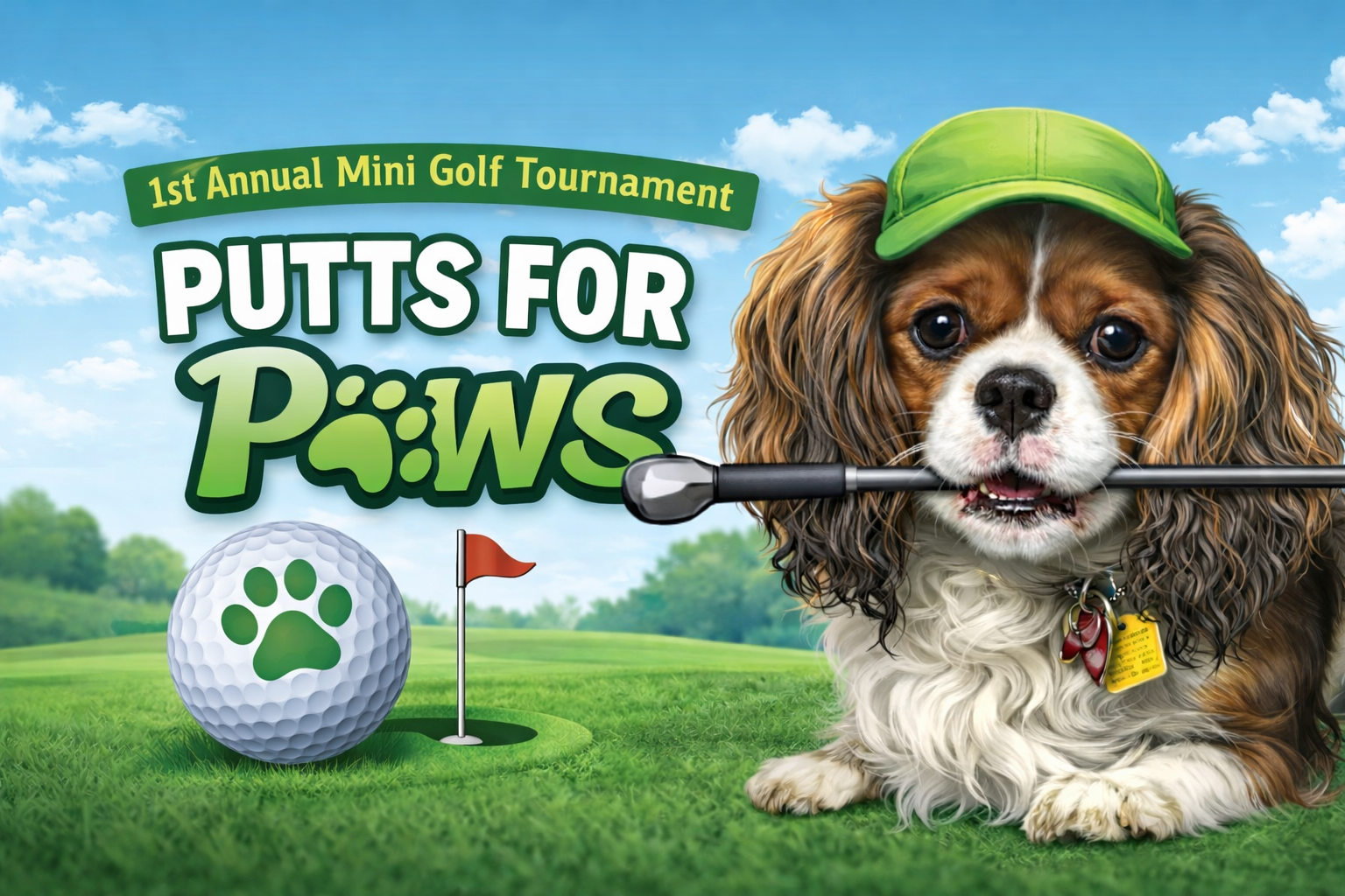 Campaign cover image for Putts for PAWS