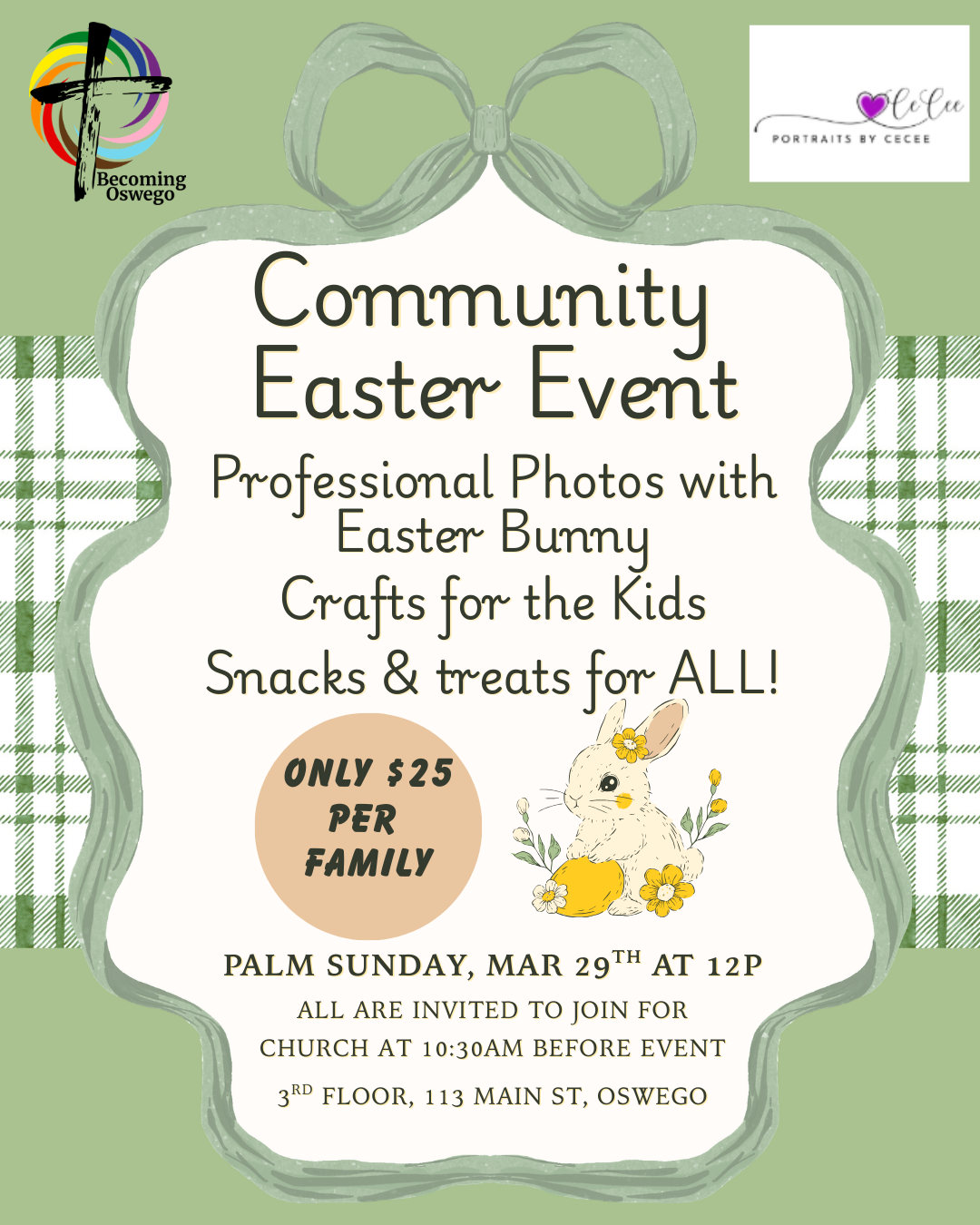 Campaign cover image for Becoming Oswego Community Easter Event