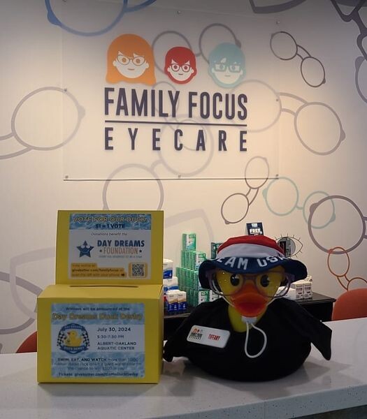 Campaign cover image for Family Focus Eye Care's DUCK-orating Page