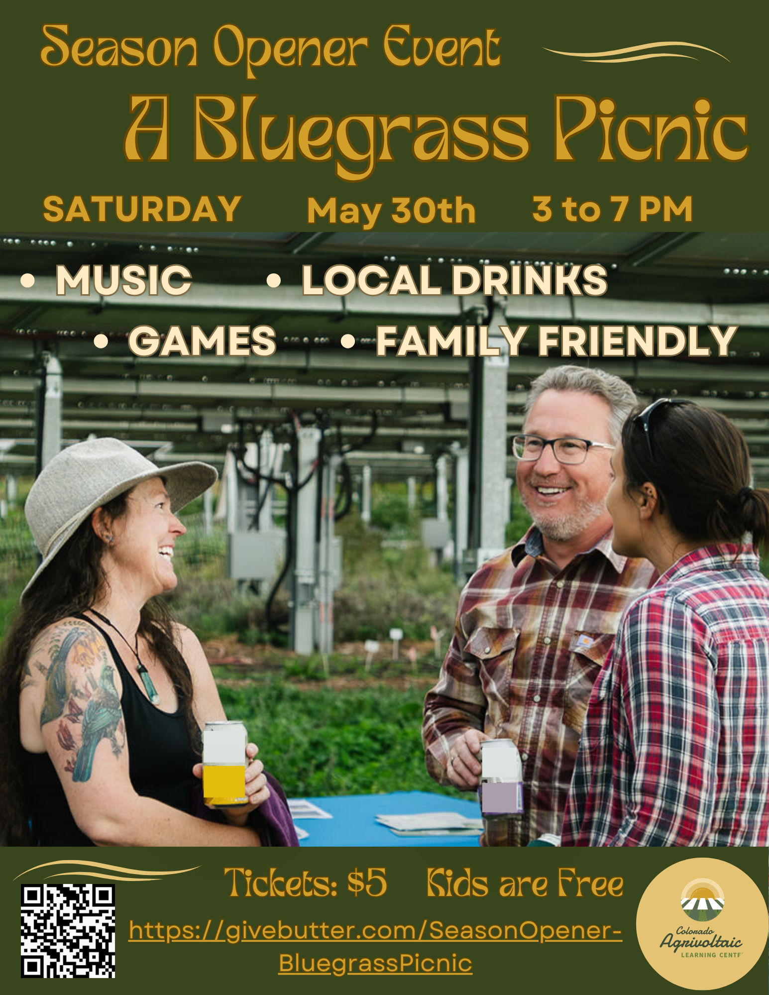 Campaign cover image for Season Opener: a Bluegrass Picnic