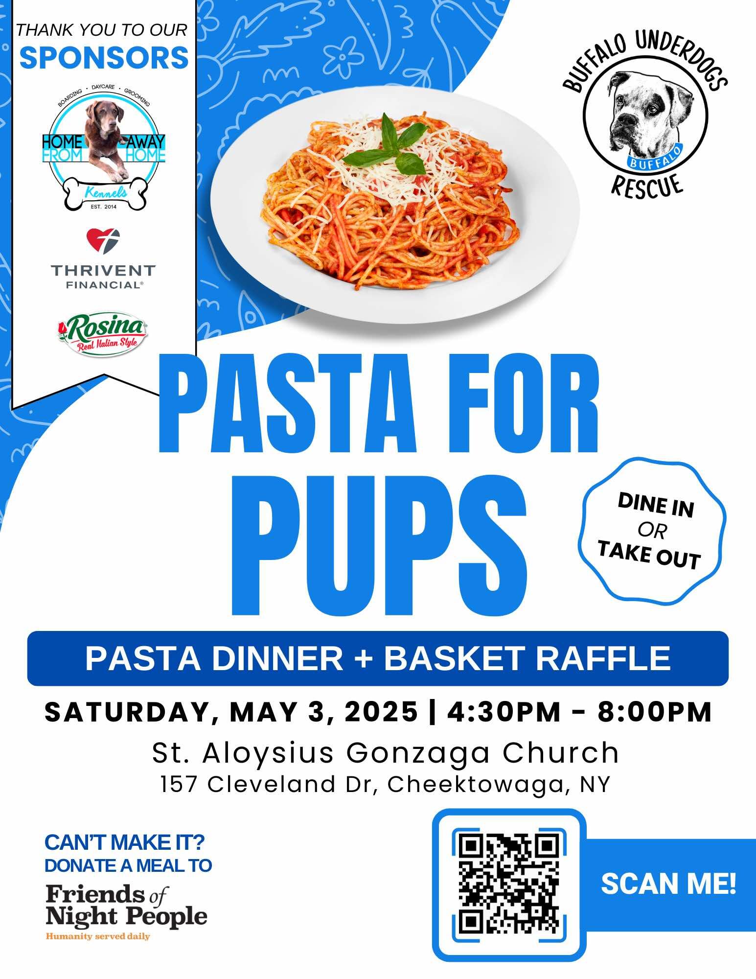 Campaign cover image for 🍝Pasta for Pups🍝