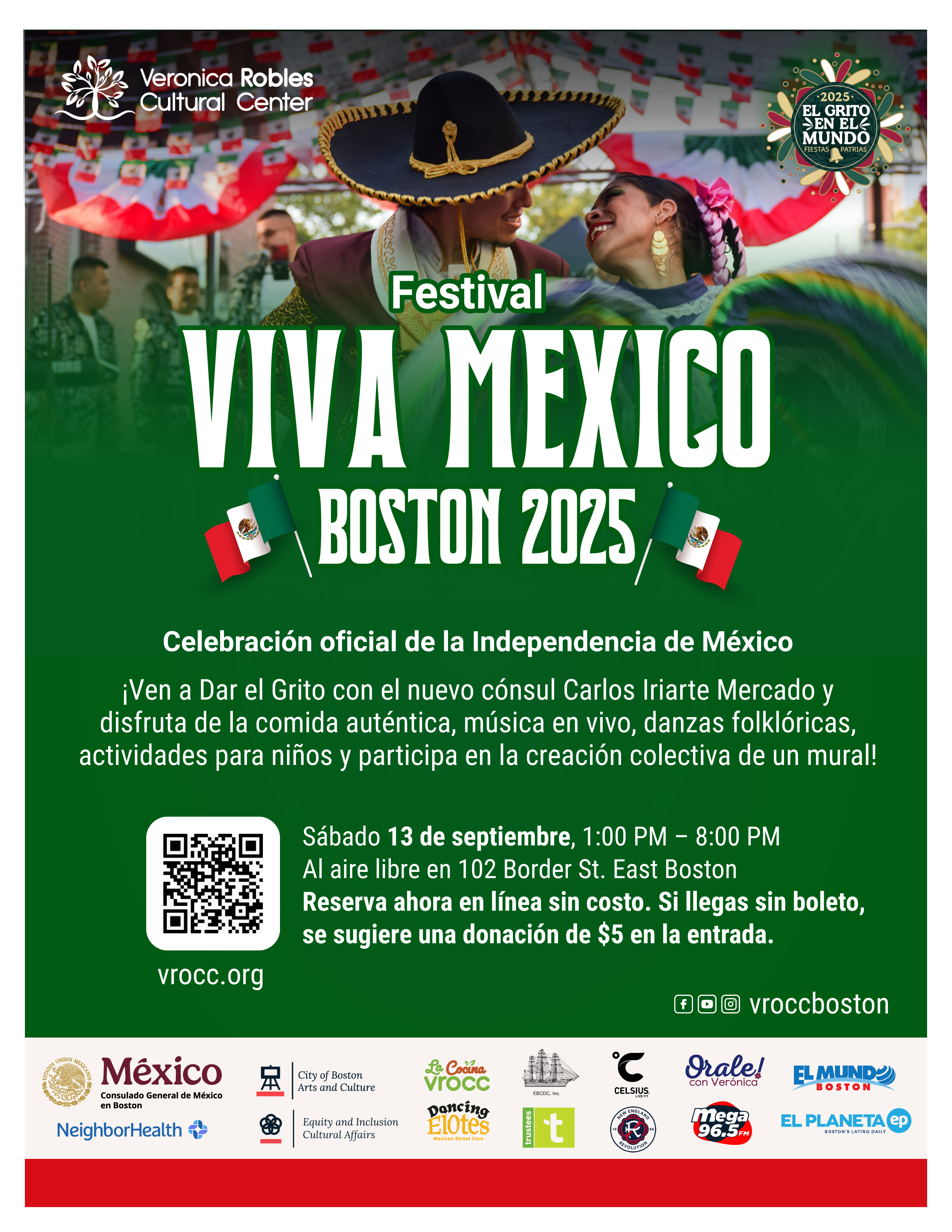 Campaign cover image for Festival Viva México Boston 2025