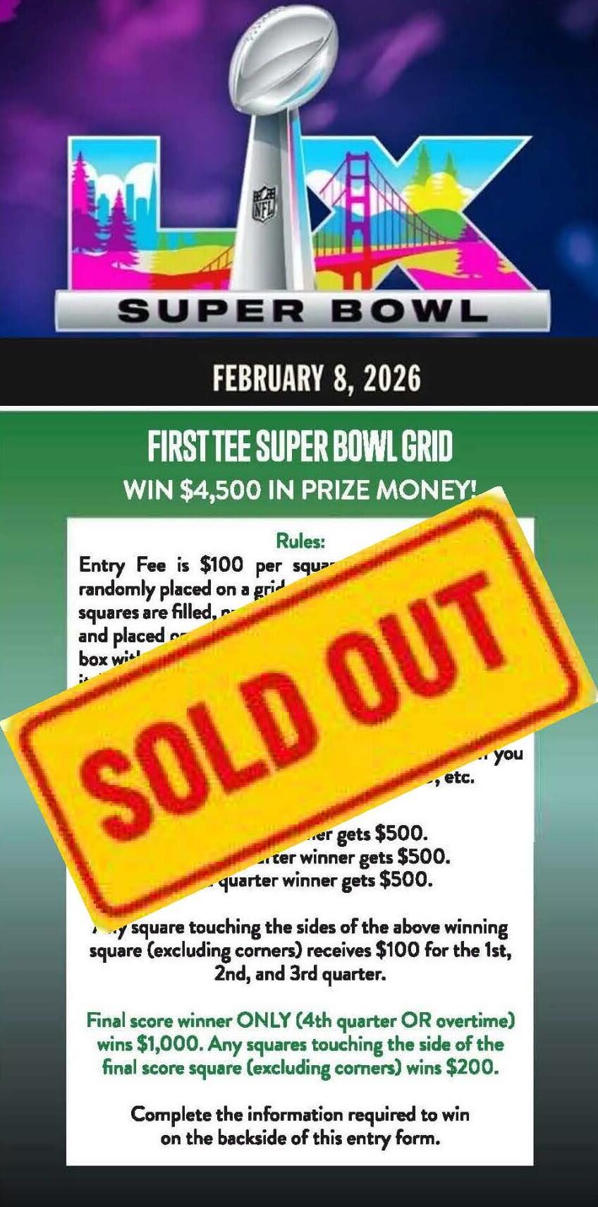 Campaign cover image for 2026 Superbowl Pool