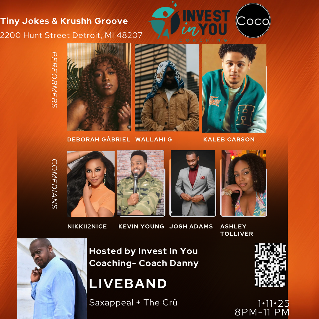 Campaign cover image for 🎶✨ Tiny Jokes & Krush Groove 🎤😂