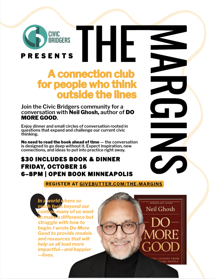 Campaign cover image for The Margins: A Connection Club Featuring Leading Bridge-Builders