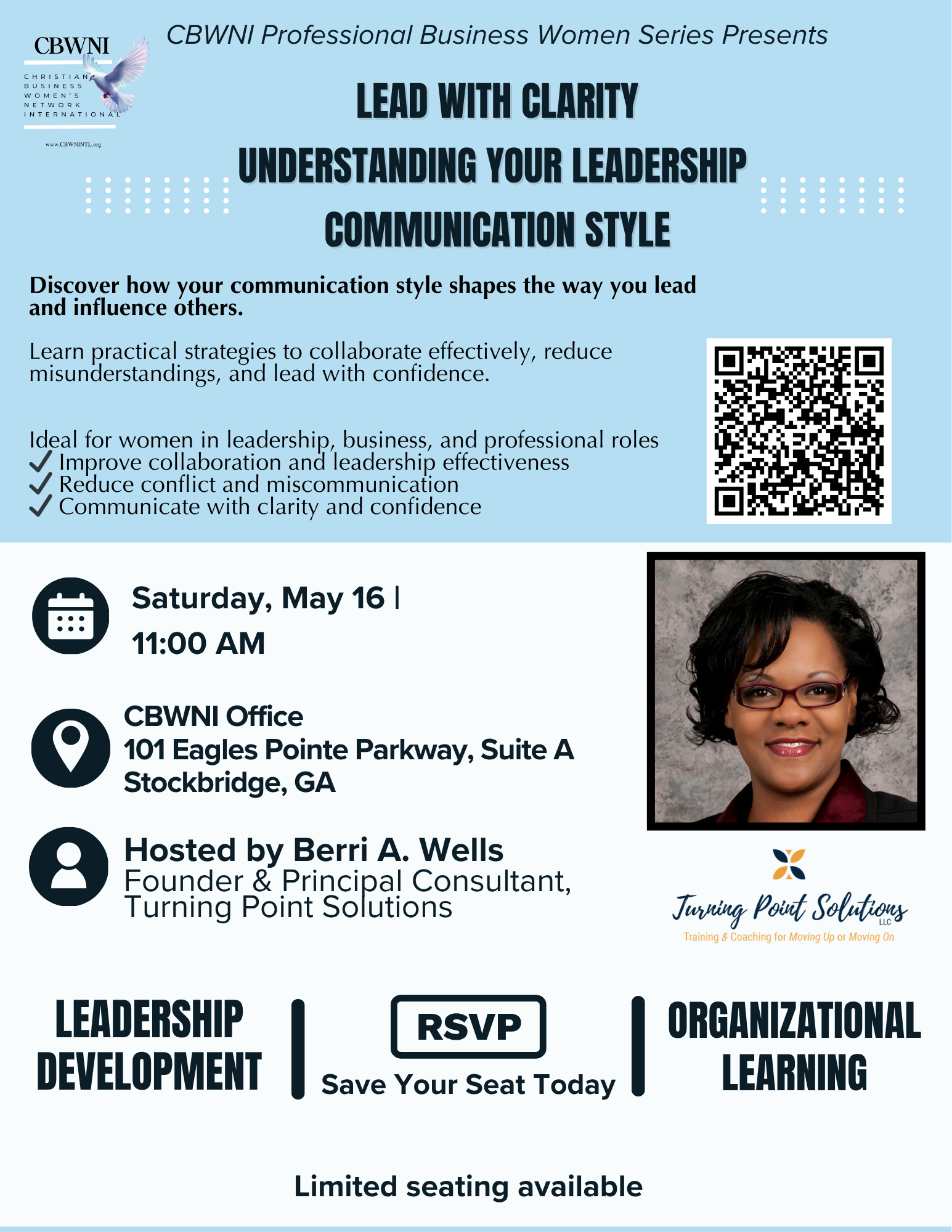 Campaign cover image for Professional Business Women Series: Leadership Workshop