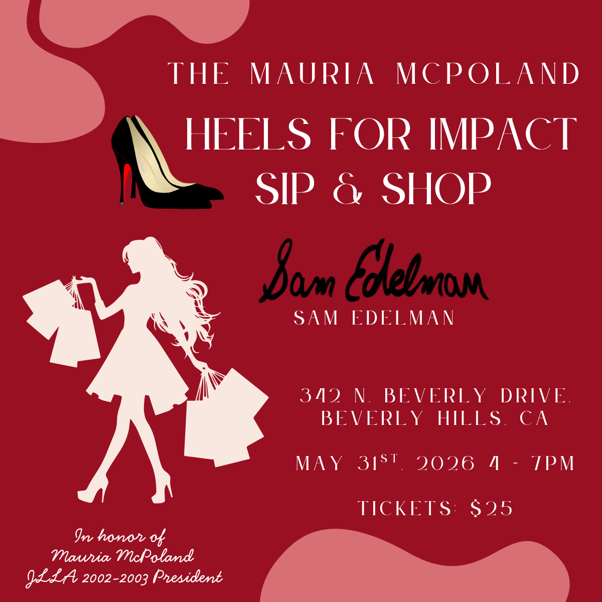 Campaign cover image for Heels for Impact Sip & Shop Event