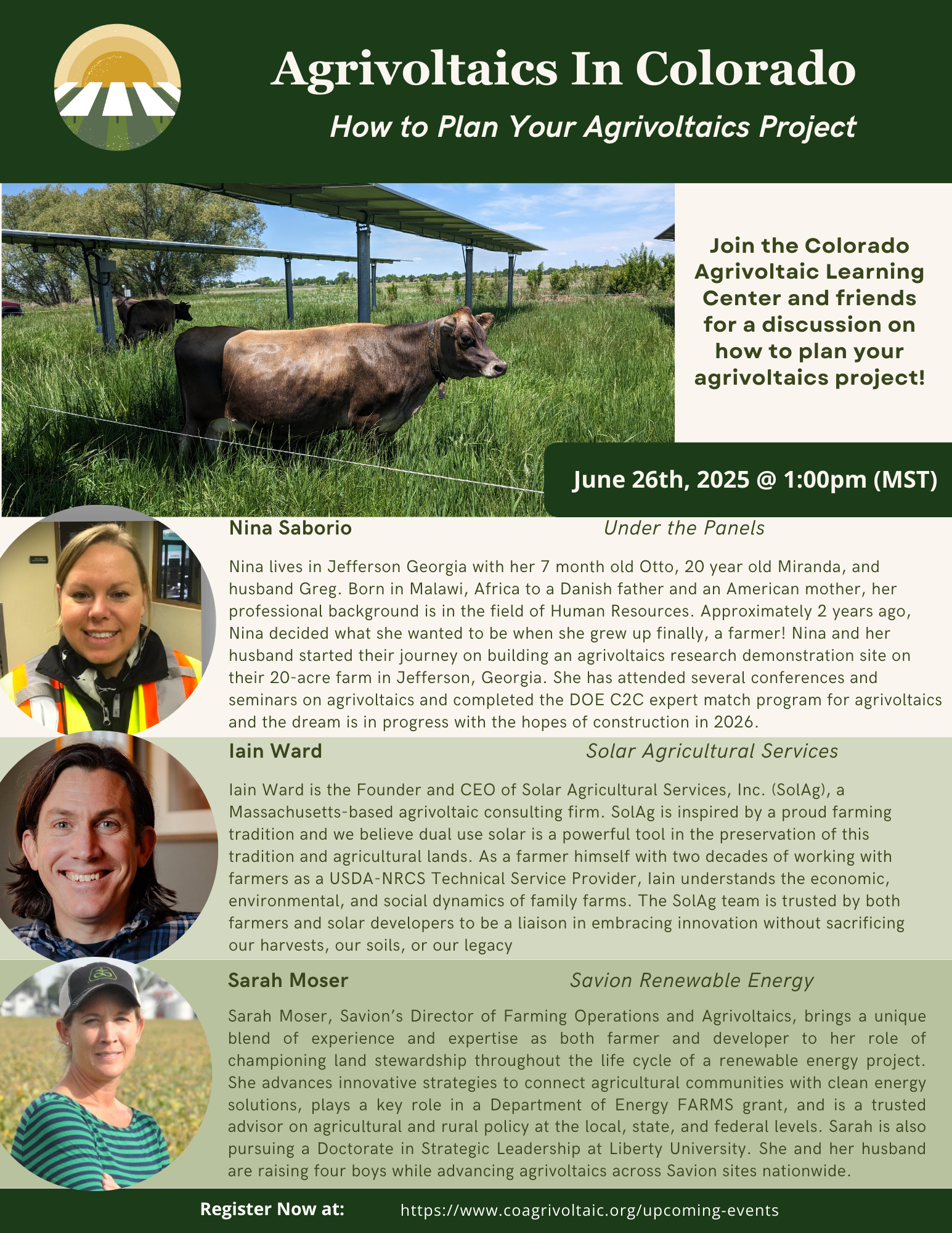 Campaign cover image for Agrivoltaics Webinar: How to Plan Your Agrivoltaics Project