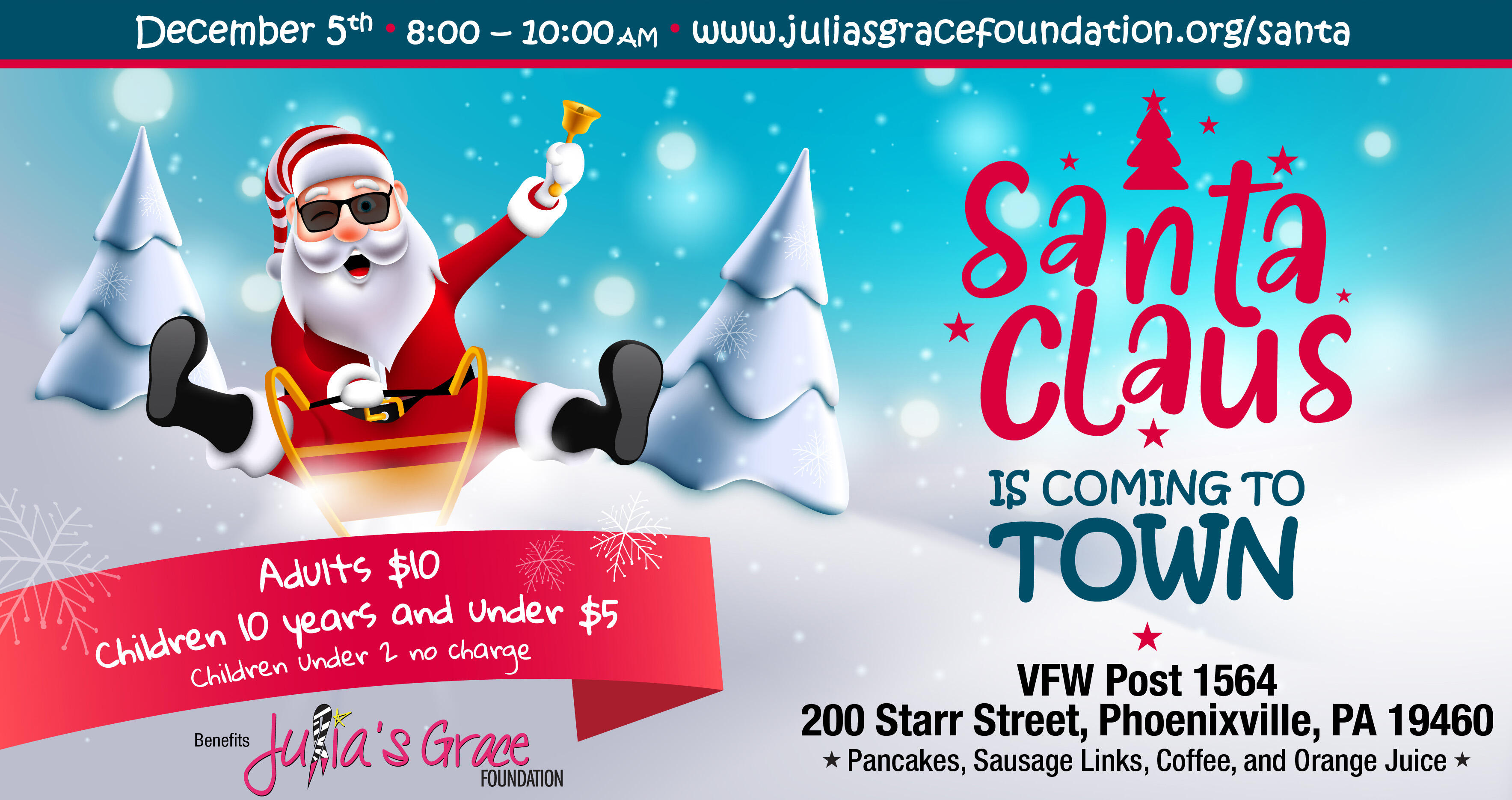 Campaign cover image for Breakfast with Santa 2026