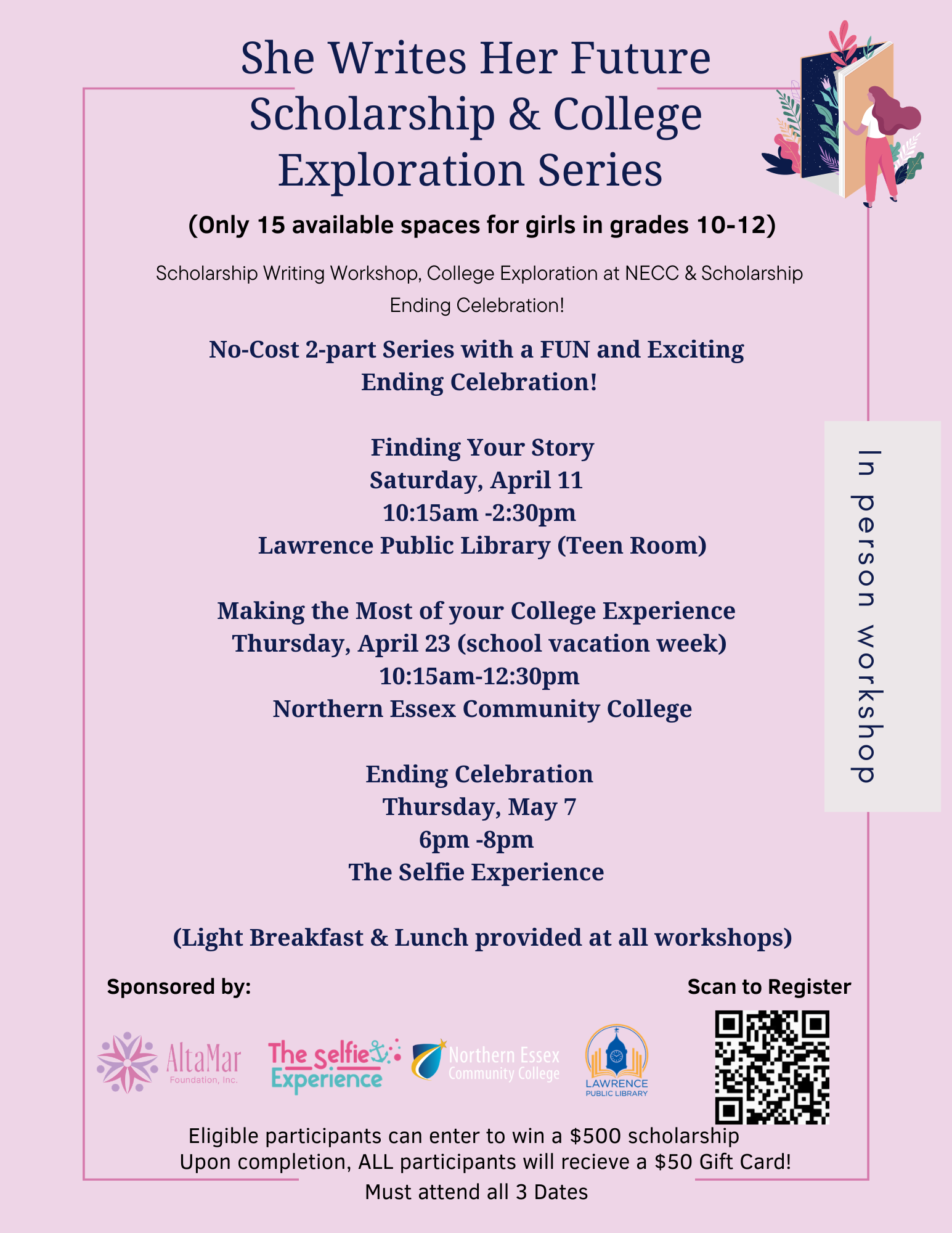 Campaign cover image for She Writes Her Future