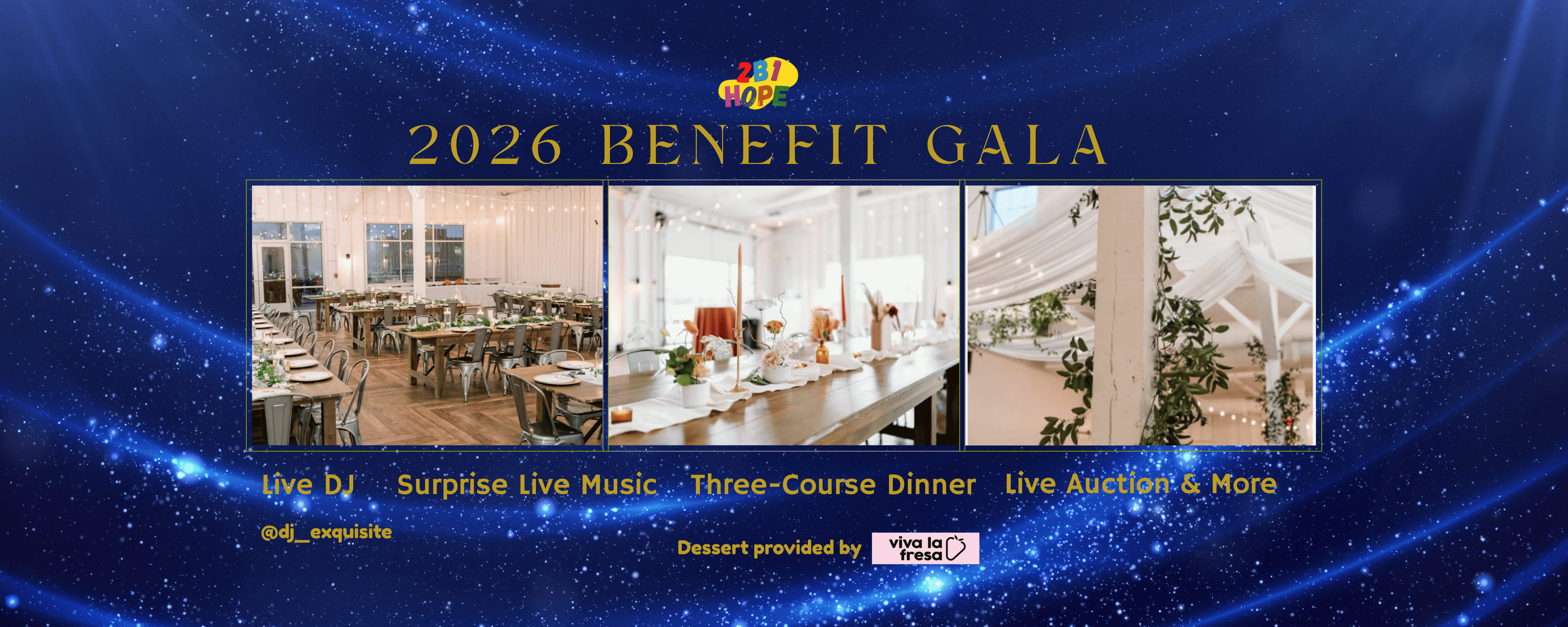 Campaign cover image for 2B1Hope Benefit Gala
