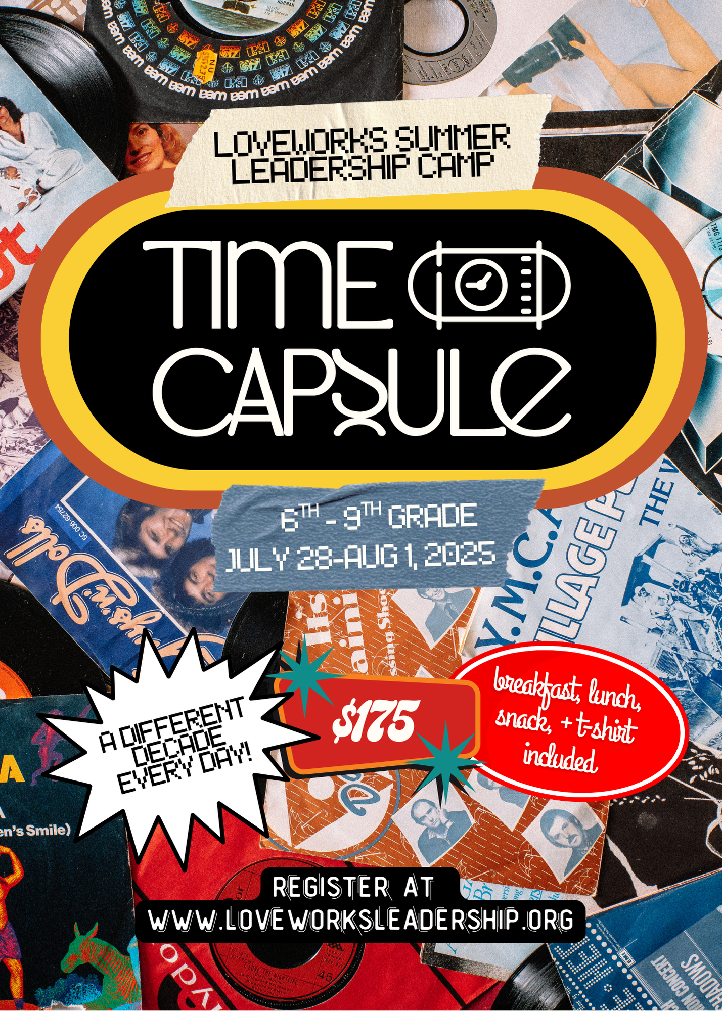 Campaign cover image for Loveworks Summer Leadership: Time Capsule Camp