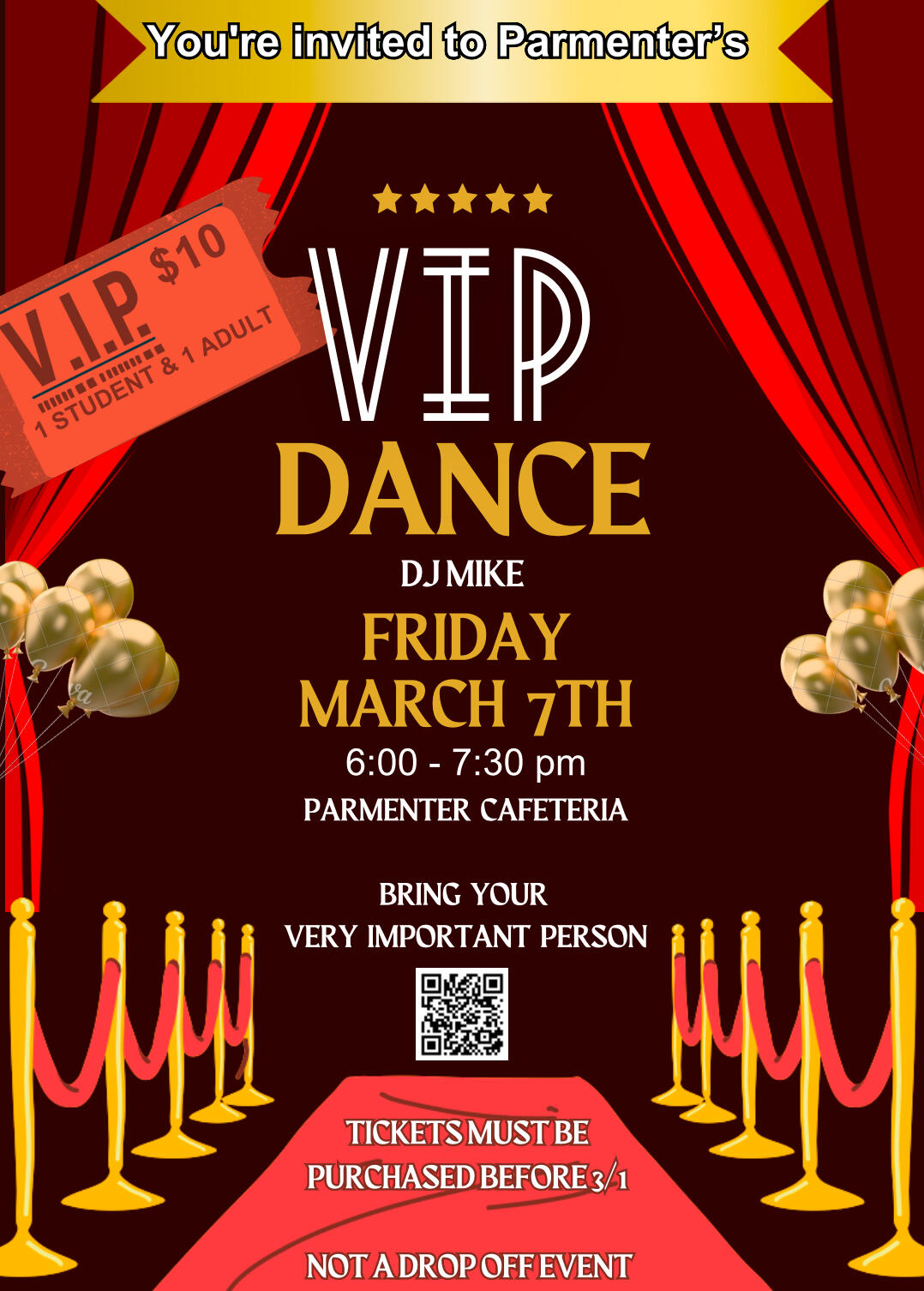 Campaign cover image for Parmenter PCC VIP Dance