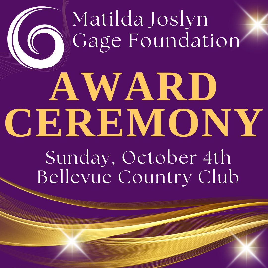 Campaign cover image for Gage Award Ceremony
