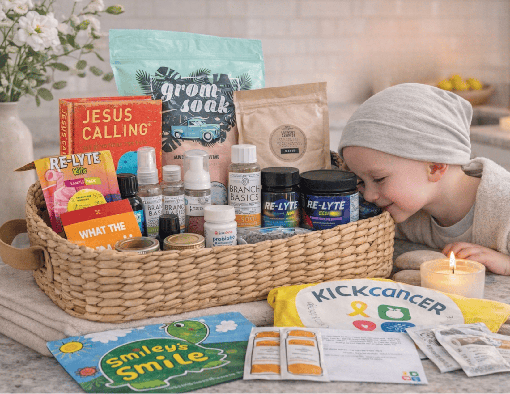 Campaign cover image for Help Provide Safe Essentials for Kids Fighting Cancer