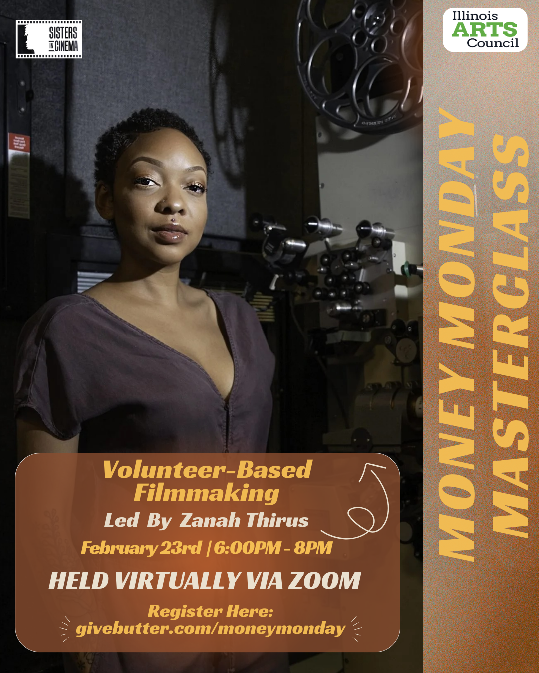 Campaign cover image for VIRTUAL Money Monday Masterclass Series by Zanah Thirus