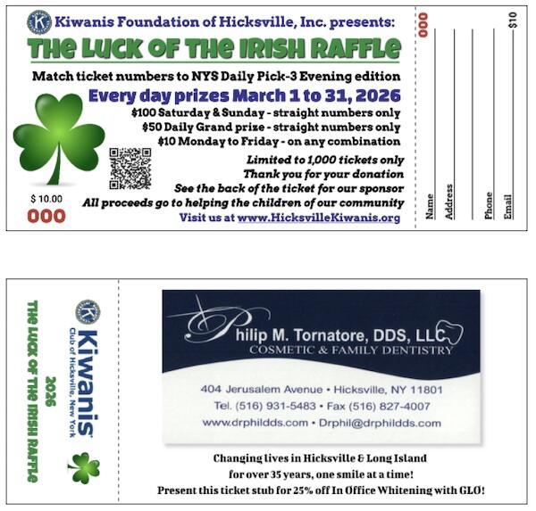 Campaign cover image for 2026 Luck of the Irish Raffle Fundraiser
