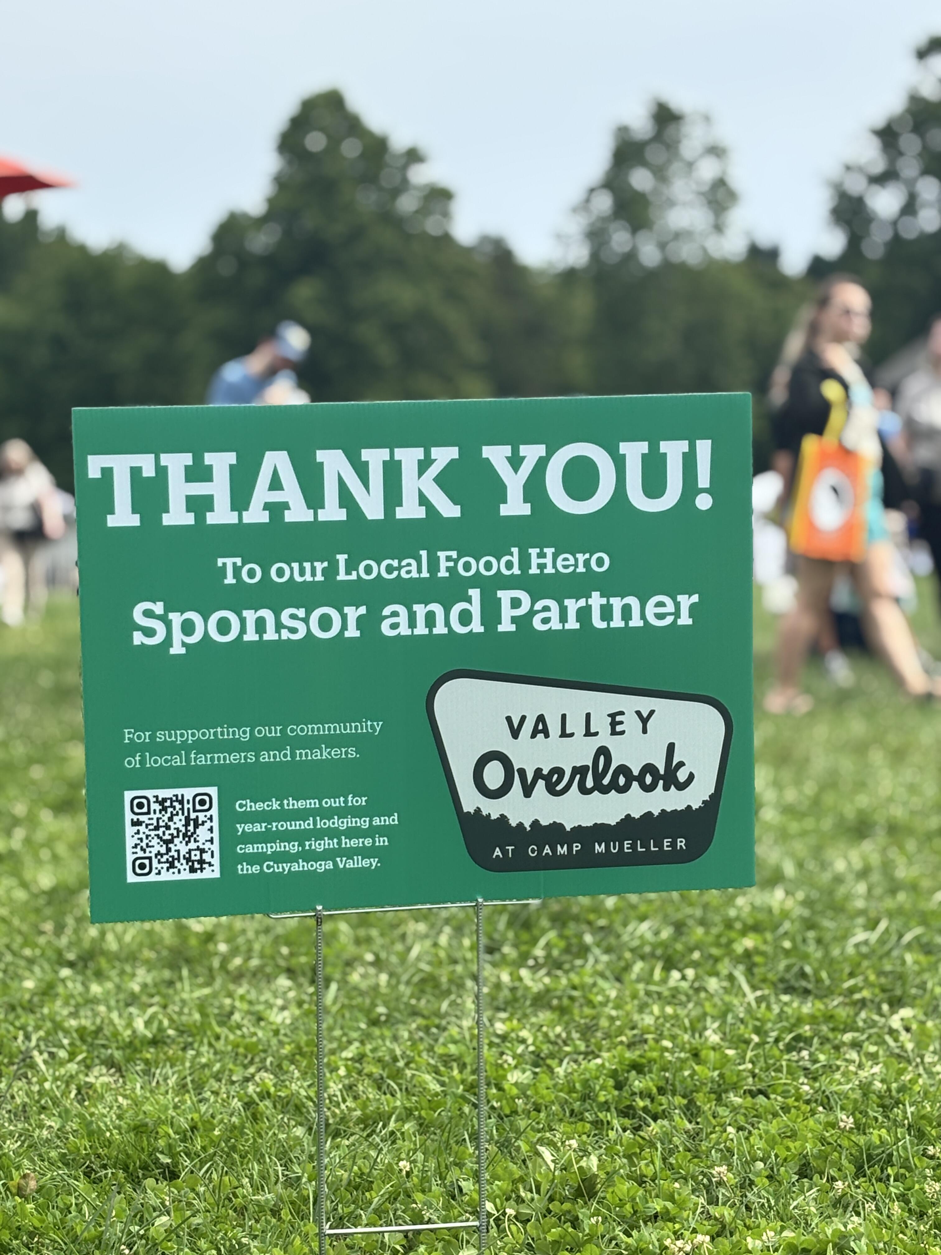 Campaign cover image for Sponsor the Cuyahoga Valley Farmers Market at Howe Meadow